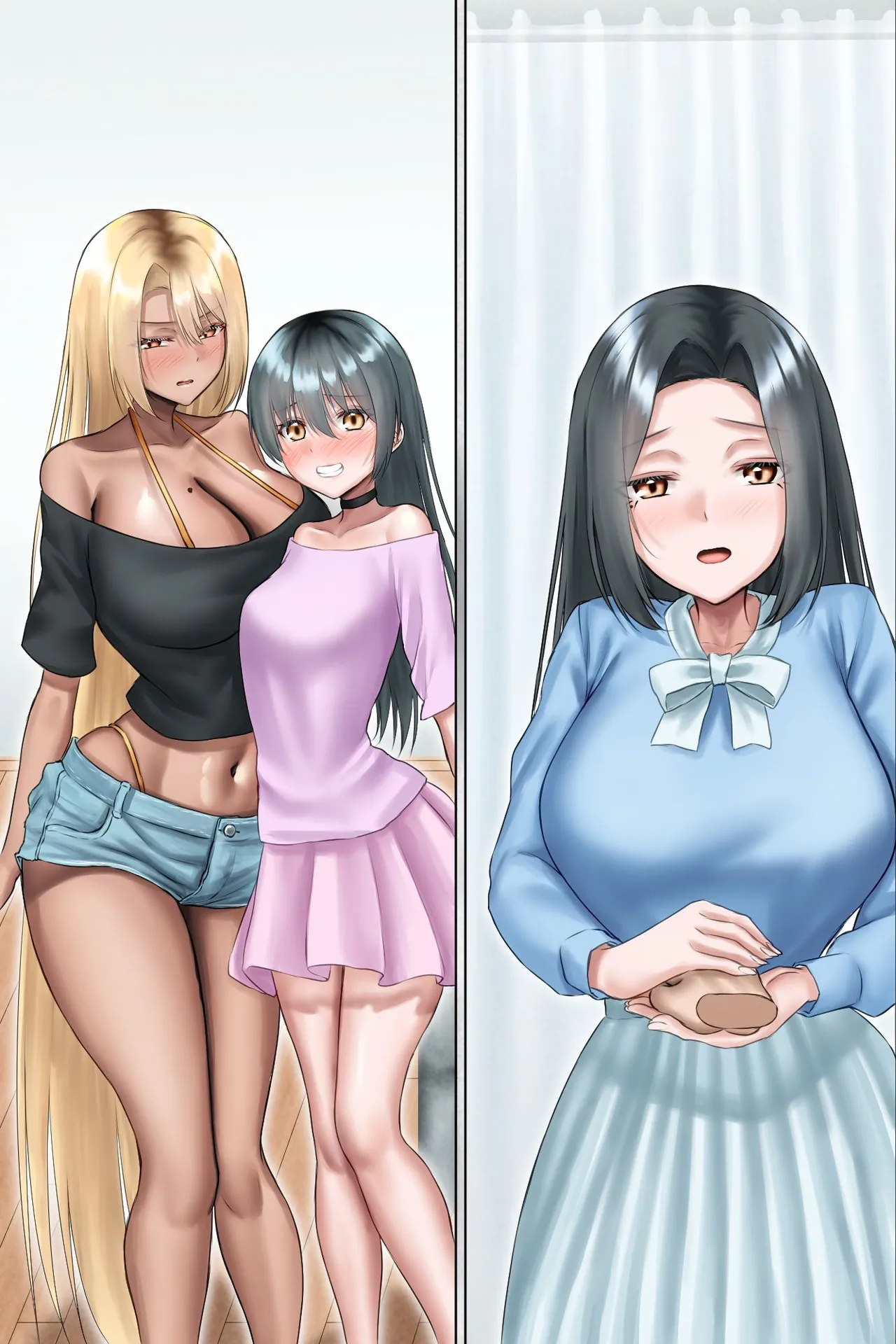 [ほっとミルク] 夫公認NTR種付け〜マゾ夫に懇願されて美人母娘を他人精子で孕ませまくる無責任中出しハーレム〜 Page.65