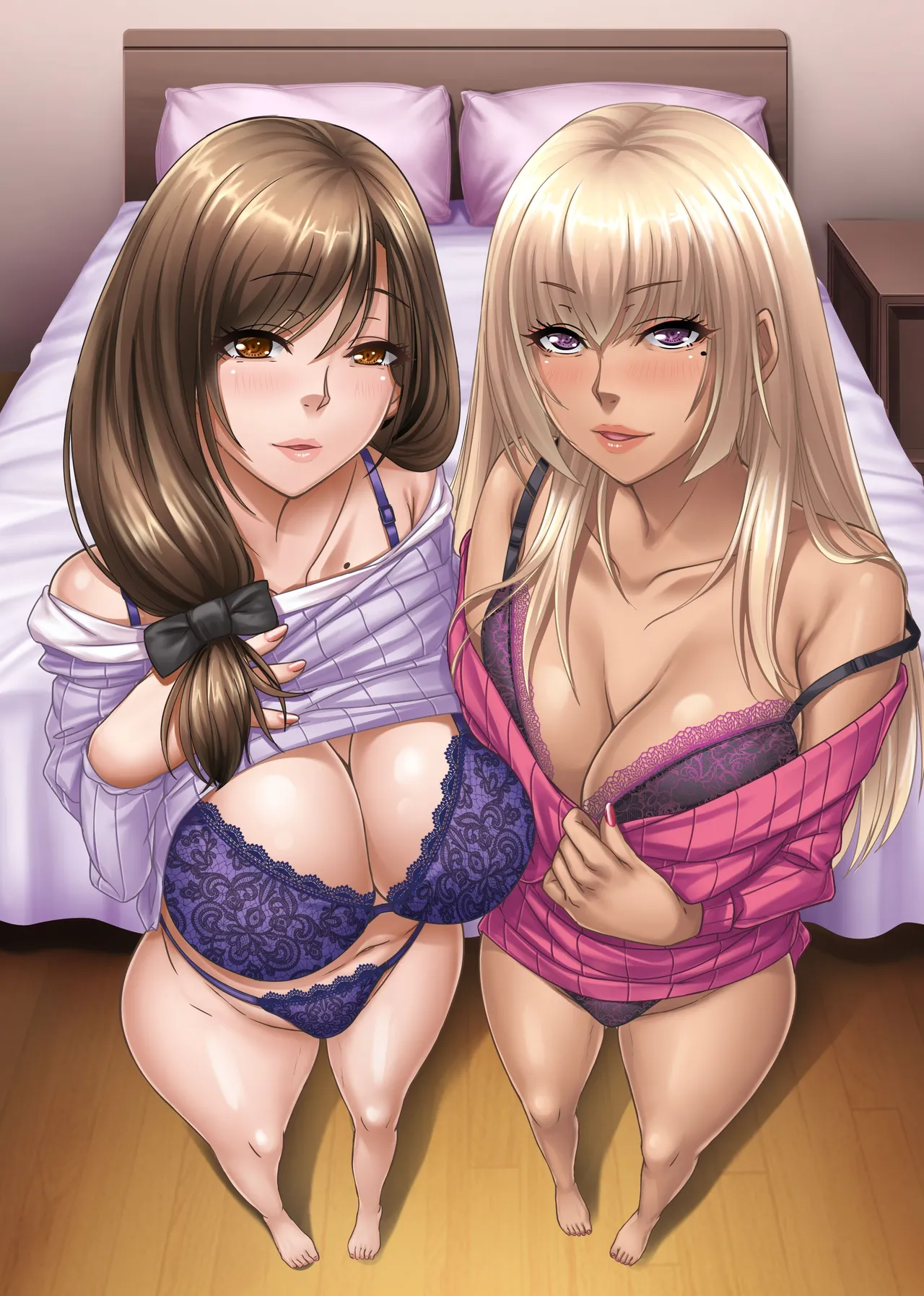 [ほっとミルク] 隣人妻たちが誘惑してくる件。ビッチ人妻だらけのマンションで搾精孕ませ女性優位ハーレム Page.27