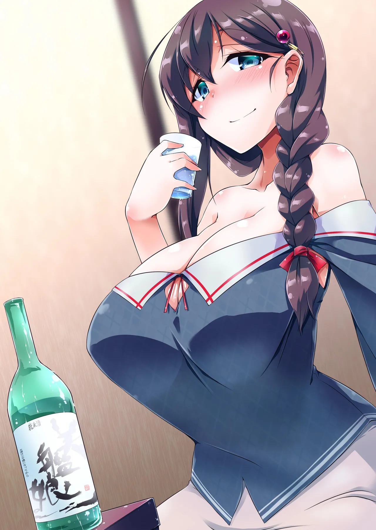 [銀色宇宙(仮) (城兼)] 大人になった時雨に居酒屋で再会した話 (艦隊これくしょん -艦これ-) [DL版]