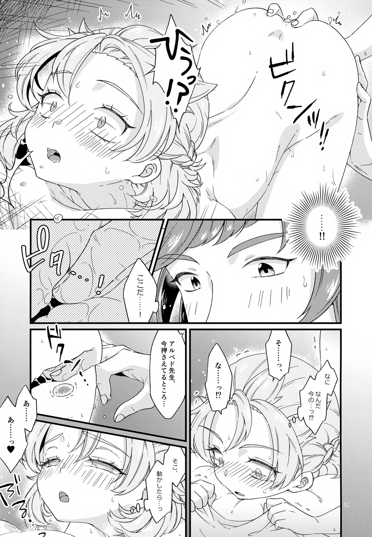 (Jケット4) [アストラルキッズ (鏡ライラ)] 夜のシークレットスタディー (原神) Page.21
