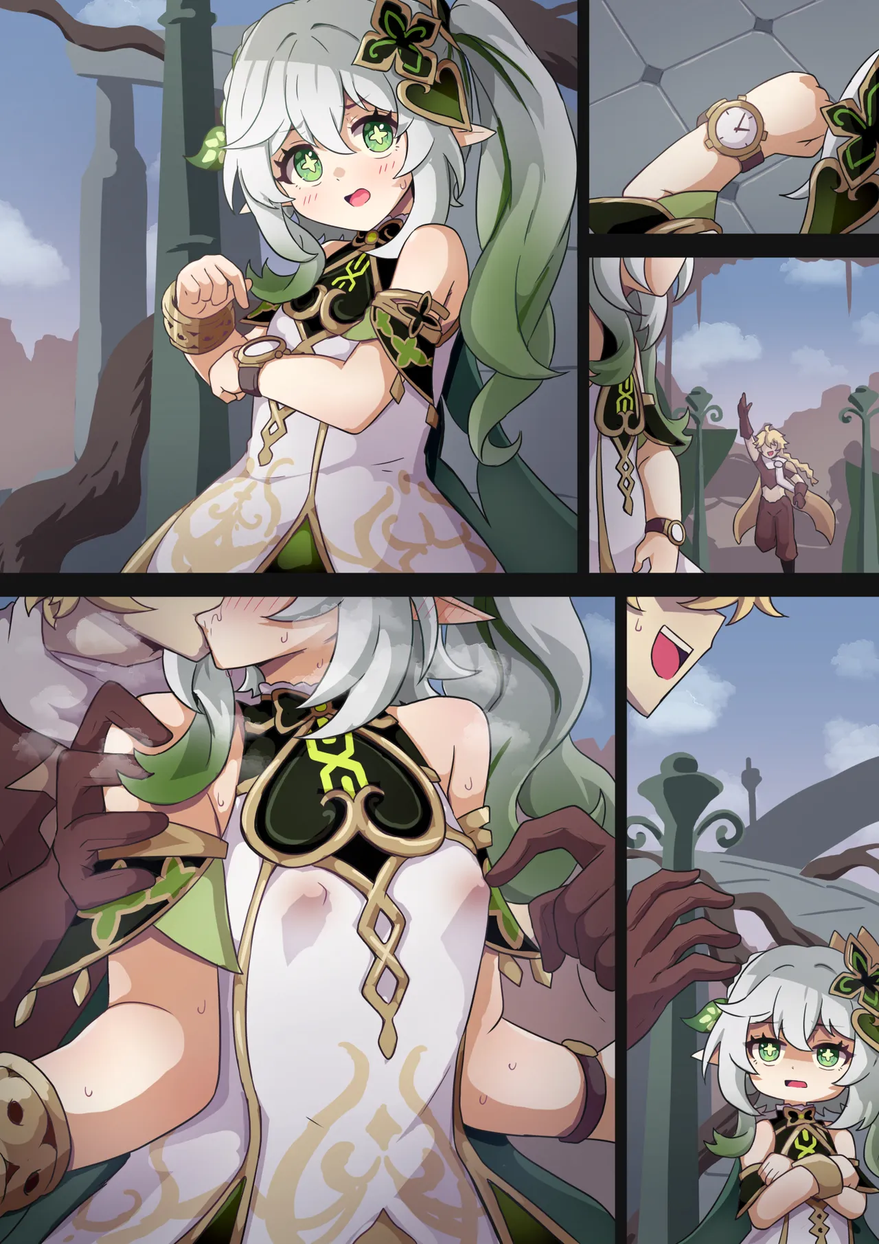 [ないん (KA-9)]ナヒーダ漫画 (原神) Page.7