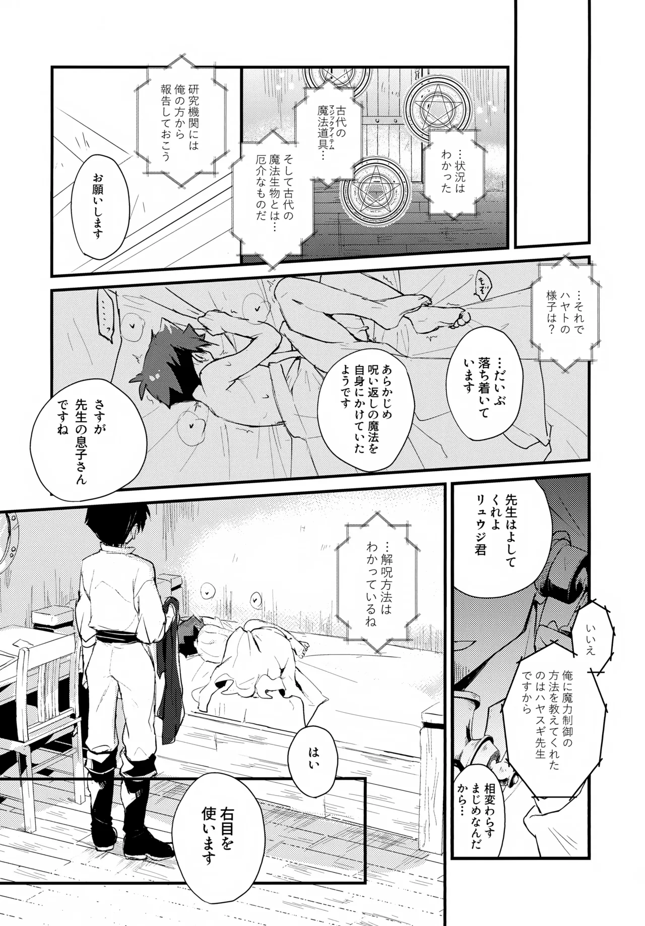 (C107) [零九守 (風雅すばる)] 海賊と魔法使い Another story (新幹線変形ロボ シンカリオン) Page.17