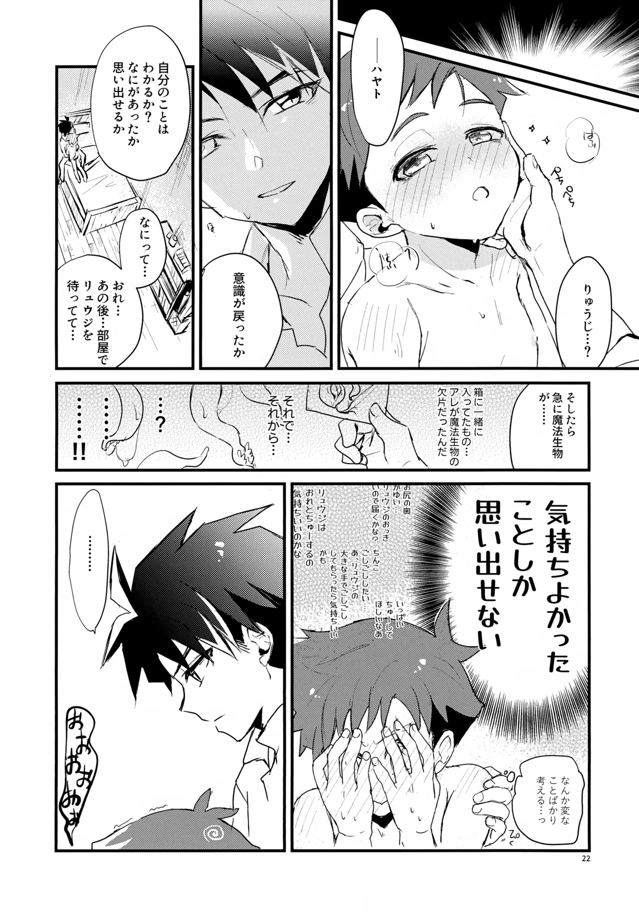 (C107) [零九守 (風雅すばる)] 海賊と魔法使い Another story (新幹線変形ロボ シンカリオン) Page.22