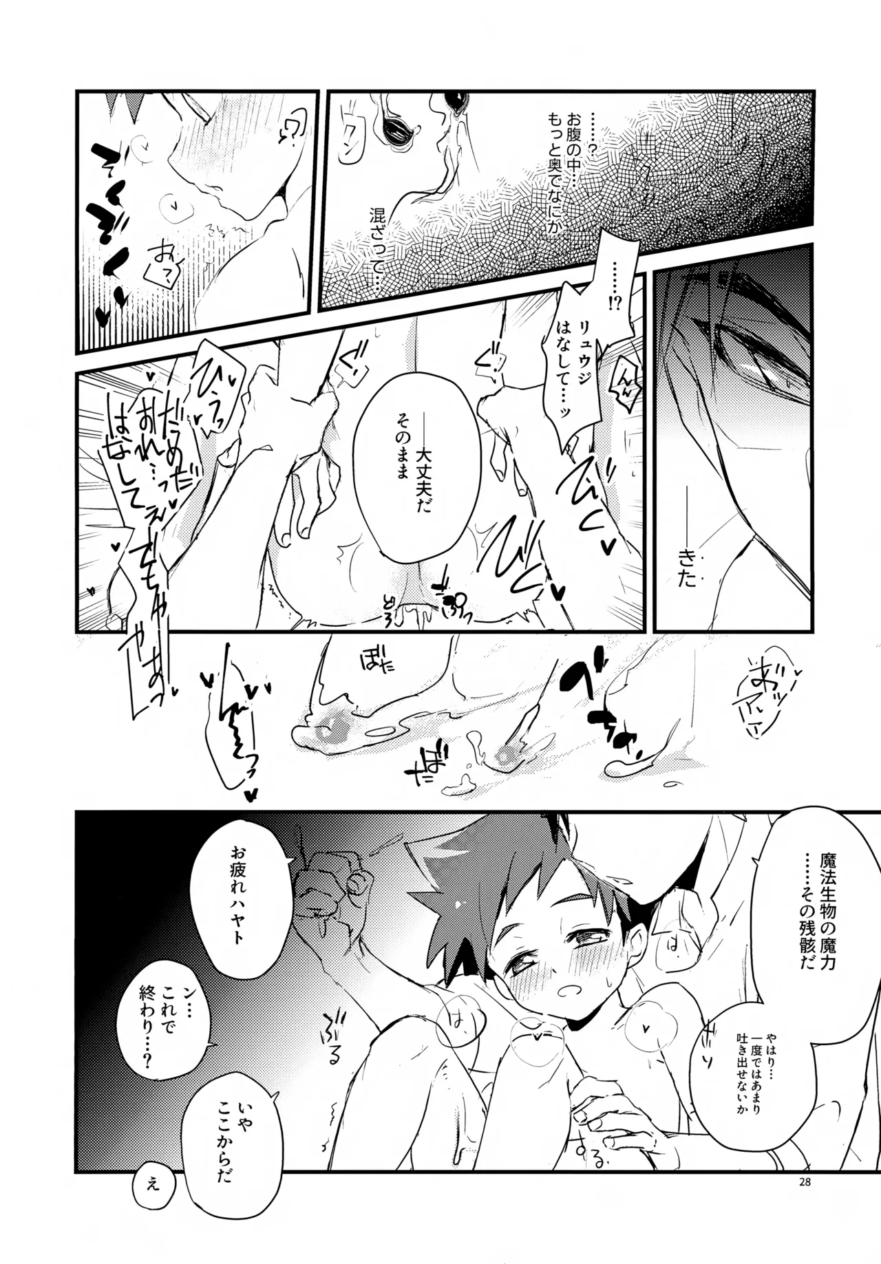 (C107) [零九守 (風雅すばる)] 海賊と魔法使い Another story (新幹線変形ロボ シンカリオン) Page.28