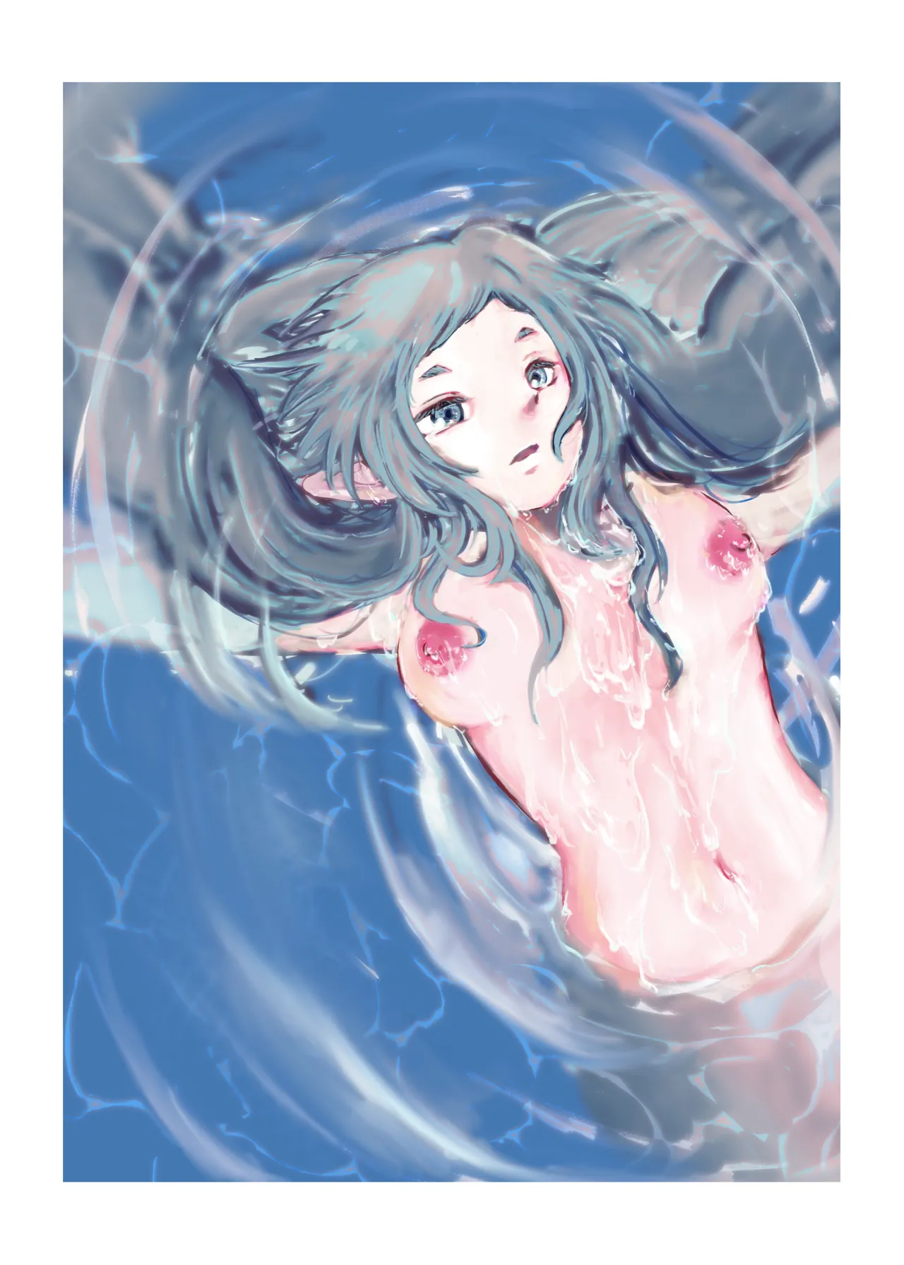 [にんげんパンケーキ (クサカベメノウ)] 泡のひとつも残さずに Page.3