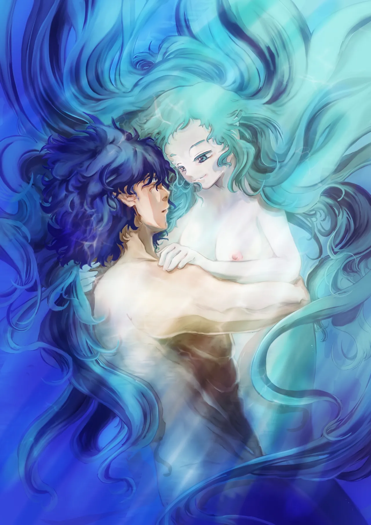 [にんげんパンケーキ (クサカベメノウ)] 泡のひとつも残さずに Page.90