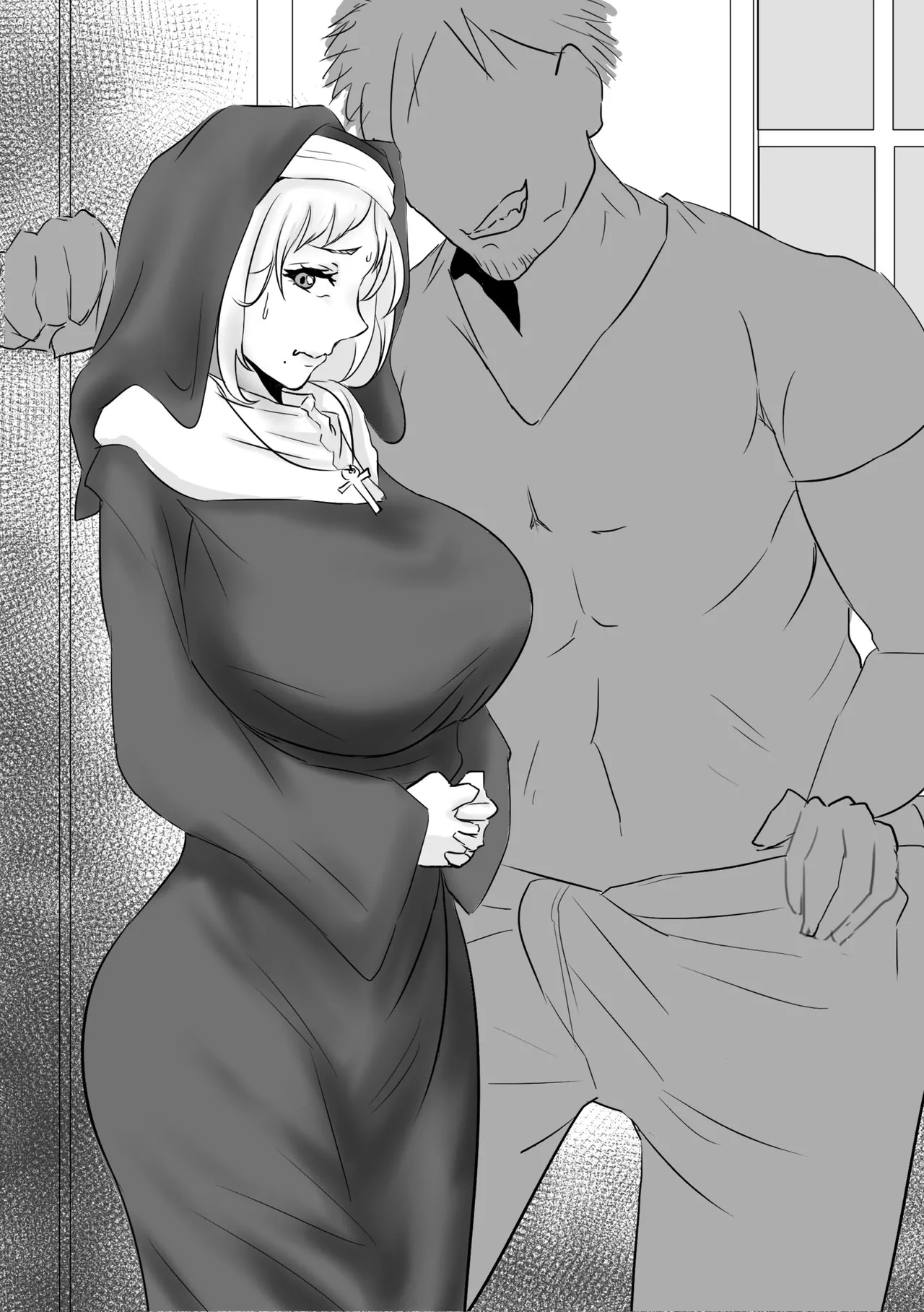 [富井ロバ] シスターの受難 Page.10