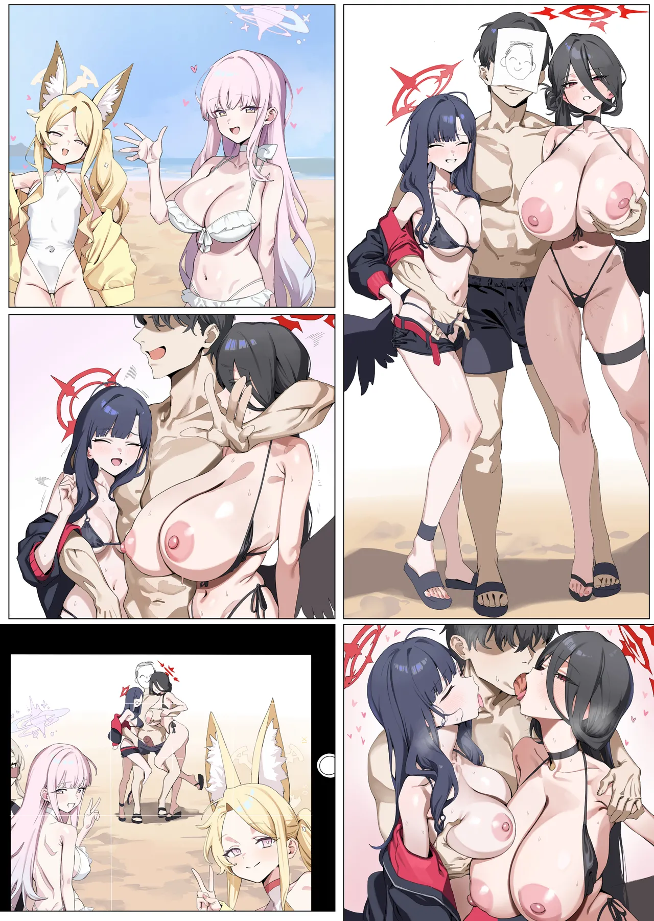 [Banssee] ハスミ,イチカ (BlueArchive)