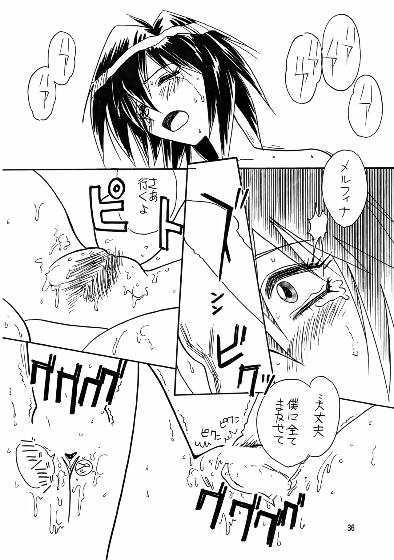 (C54) [岩崎製本所 (岩崎晶)] BREW III (星方武侠アウトロースター) Page.36