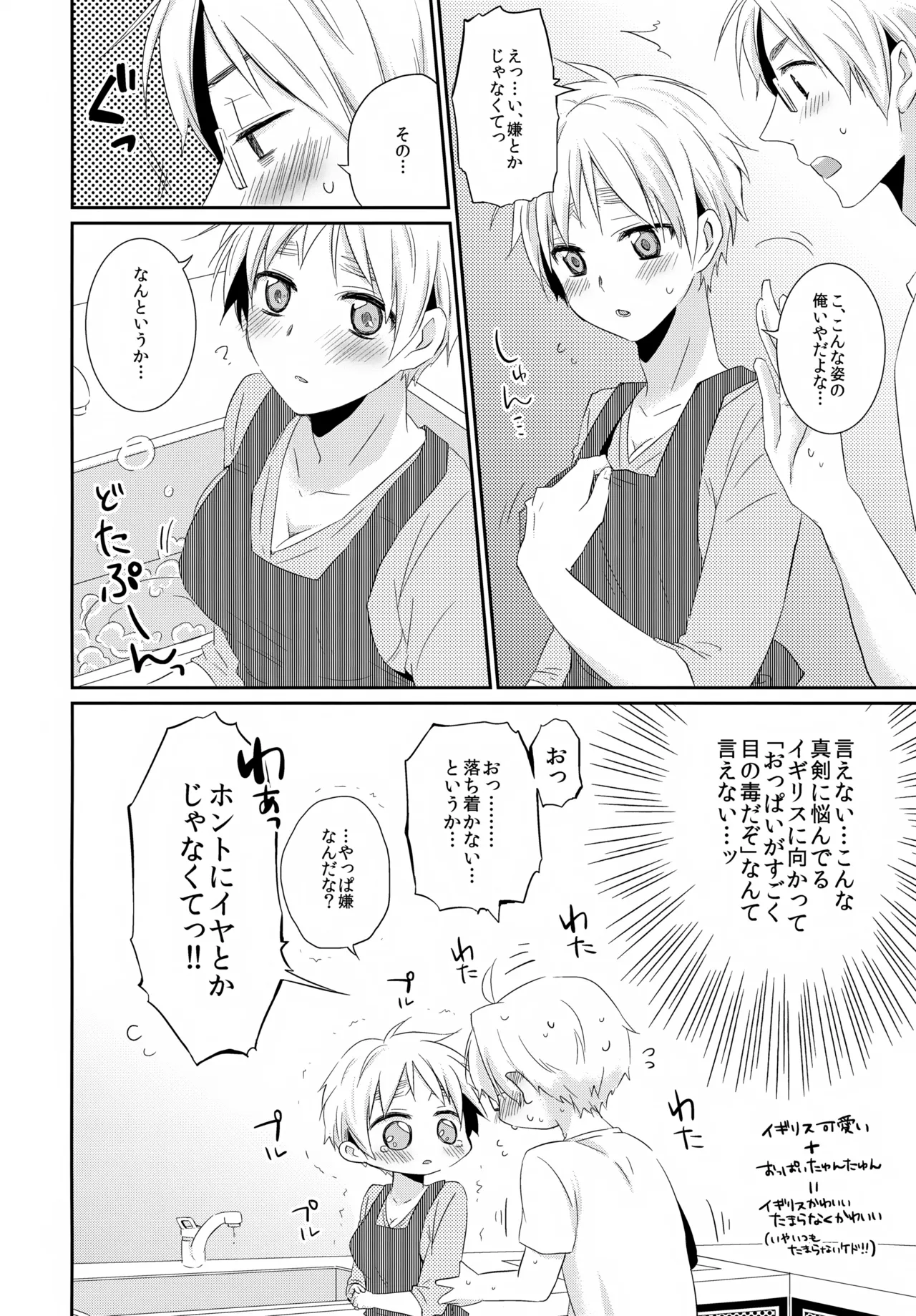 [青い日々、KH. (あひる、有紀)] Cherries (Axis Powers ヘタリア) Page.21