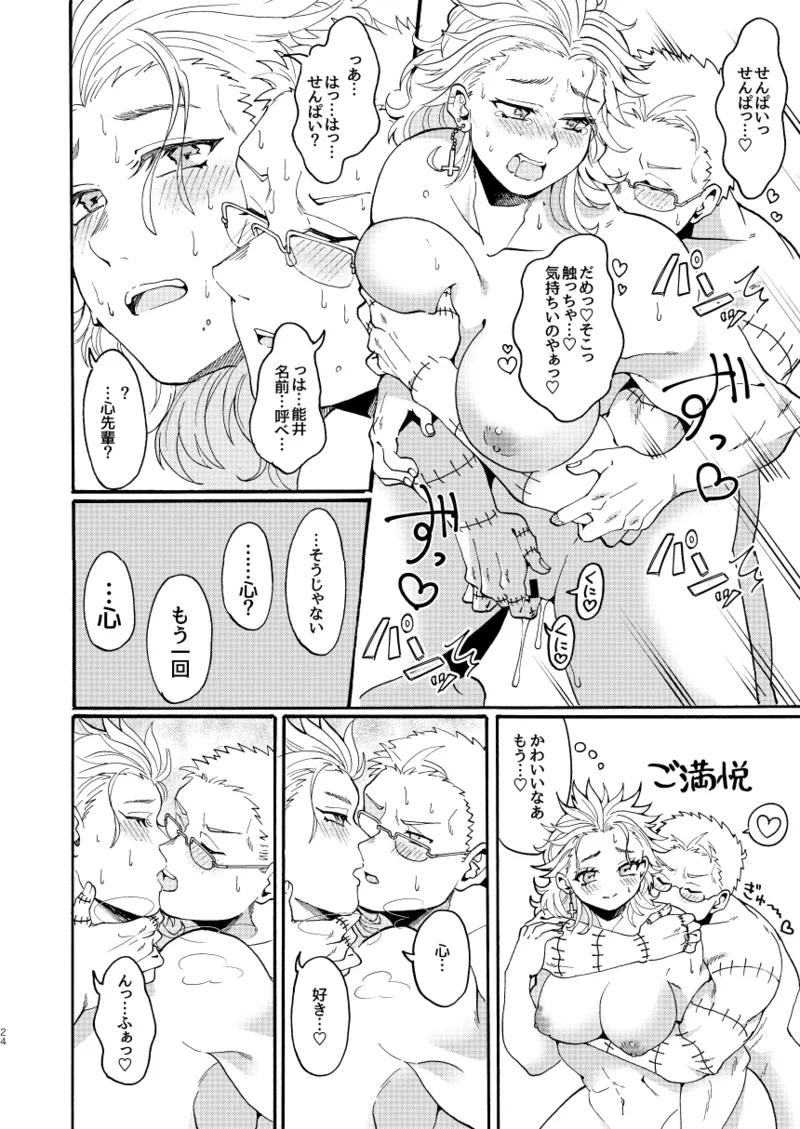 [Meloss]【心能井同人誌再録】Honeymoon Night (ドロヘドロ) Page.23