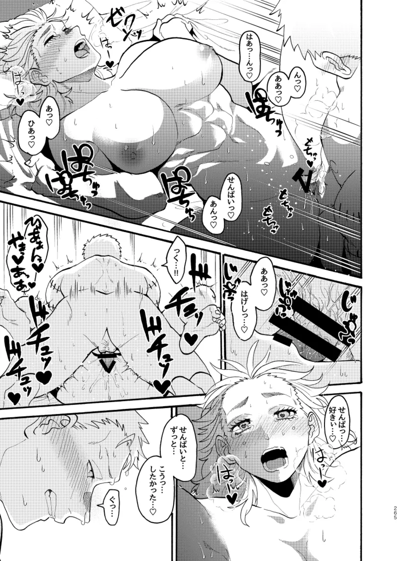 [Meloss]【心能井同人誌再録】Honeymoon Night (ドロヘドロ) Page.260