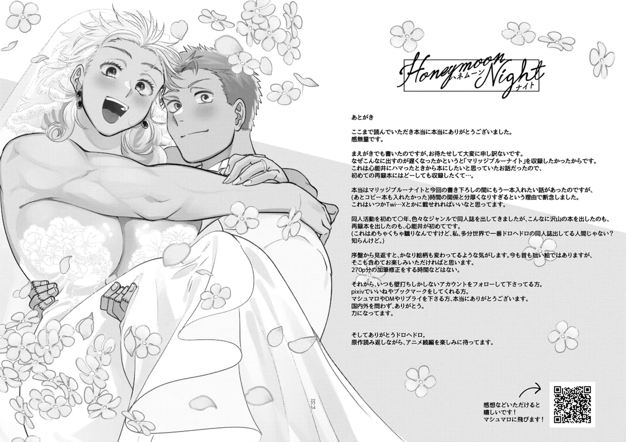 [Meloss]【心能井同人誌再録】Honeymoon Night (ドロヘドロ) Page.269