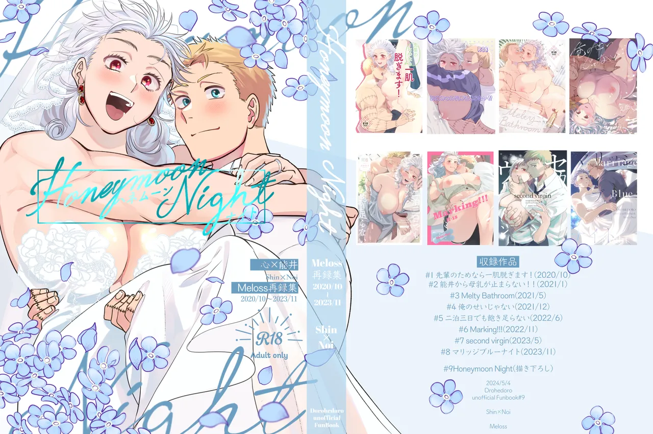 [Meloss]【心能井同人誌再録】Honeymoon Night (ドロヘドロ) Page.271