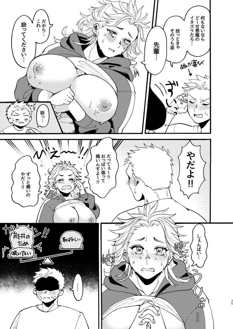 [Meloss]【心能井同人誌再録】Honeymoon Night (ドロヘドロ) Page.34