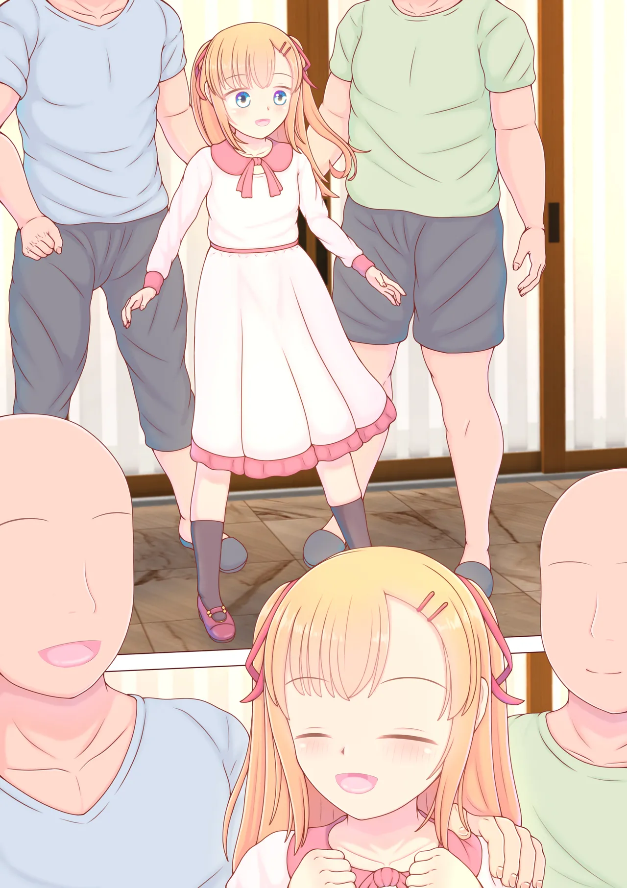 [ぴょんち工房 (ぴょんち)] テレビの人気子役は勃起クリをスタッフ全員から責め倒される生オナホ Page.35