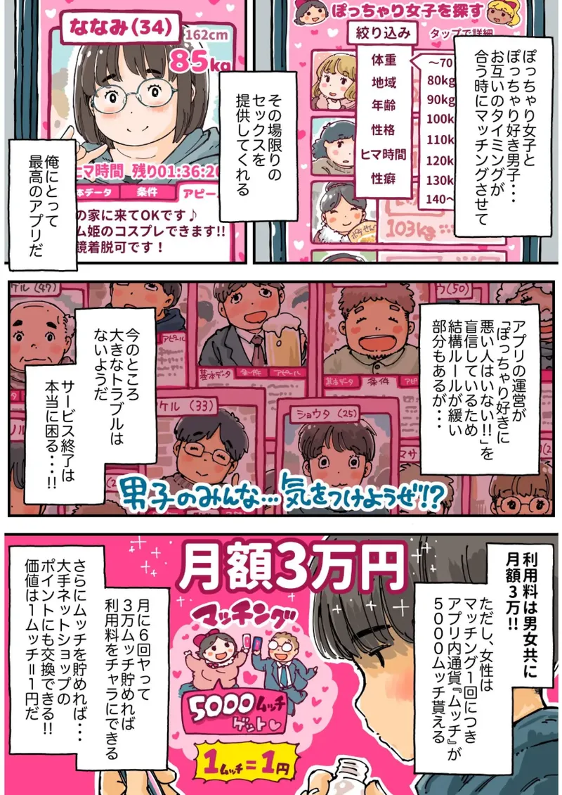 [めしミカ王国 (めしミカ)] ムッチングアプリ ～ゆきっぺの思い出～ Page.5