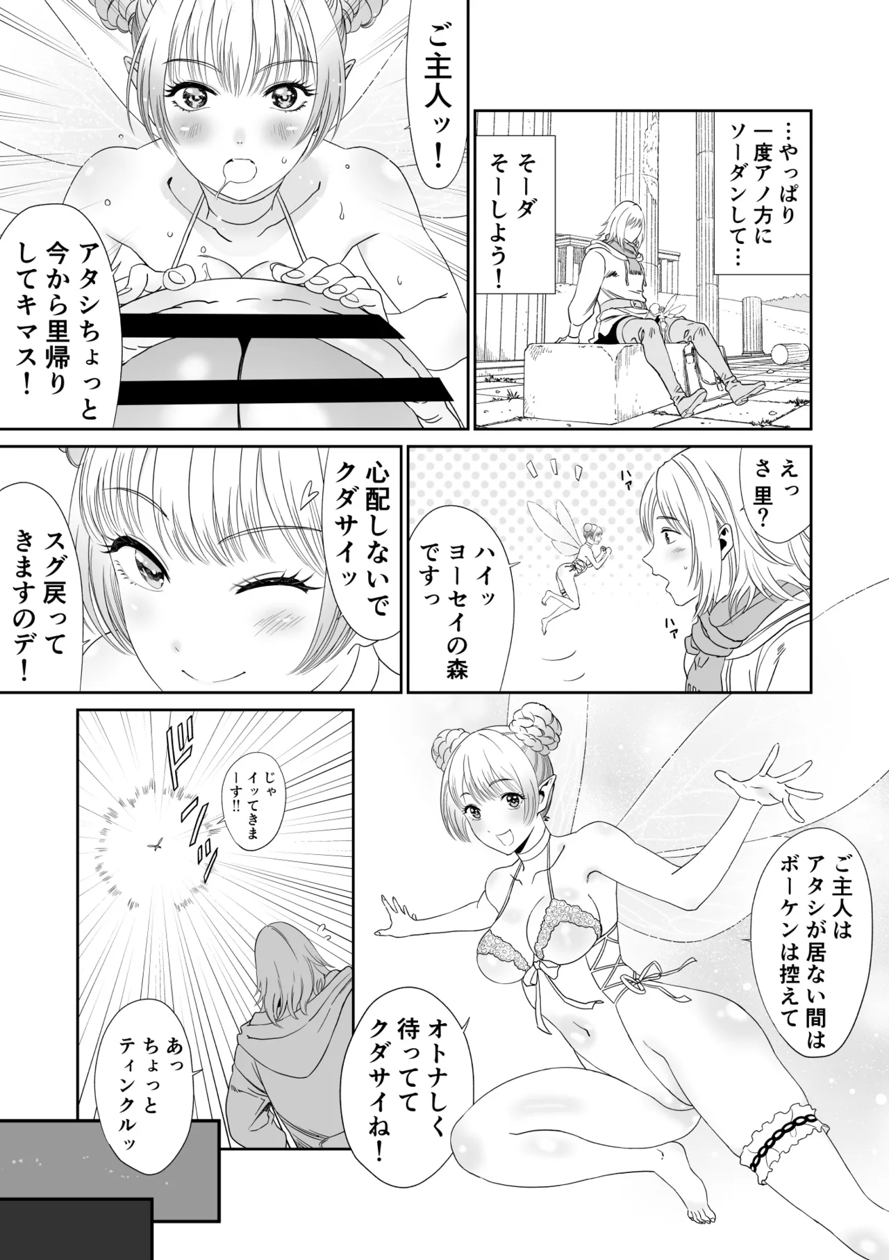 [有幻草原] 妖精でも入れサセたい！ Page.11