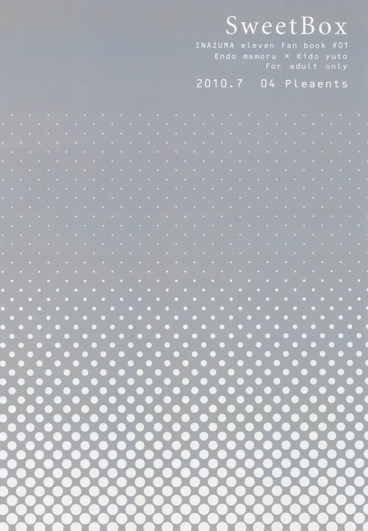 [04 (KTY)] Sweet Box (イナズマイレブン) Page.32