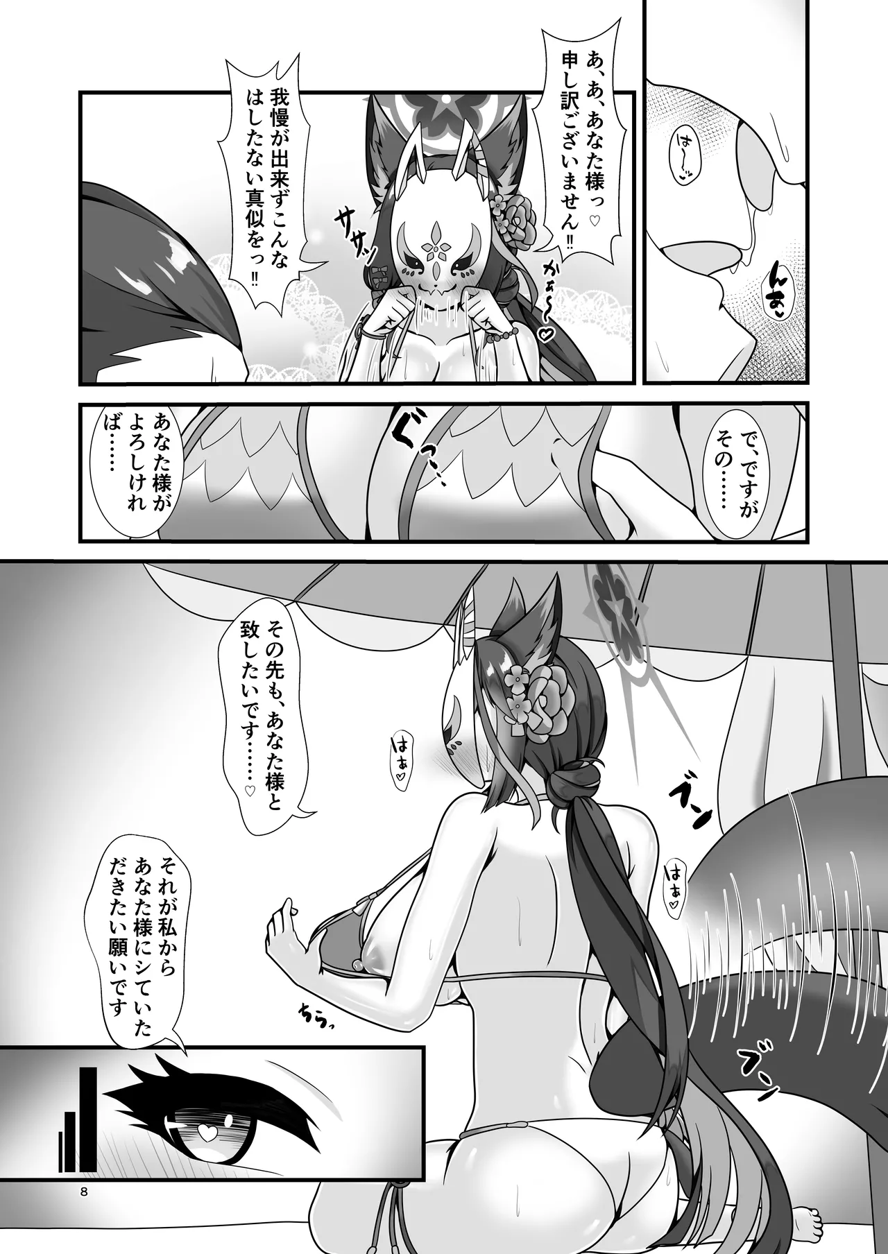 百夜の祭りのその先で Page.7