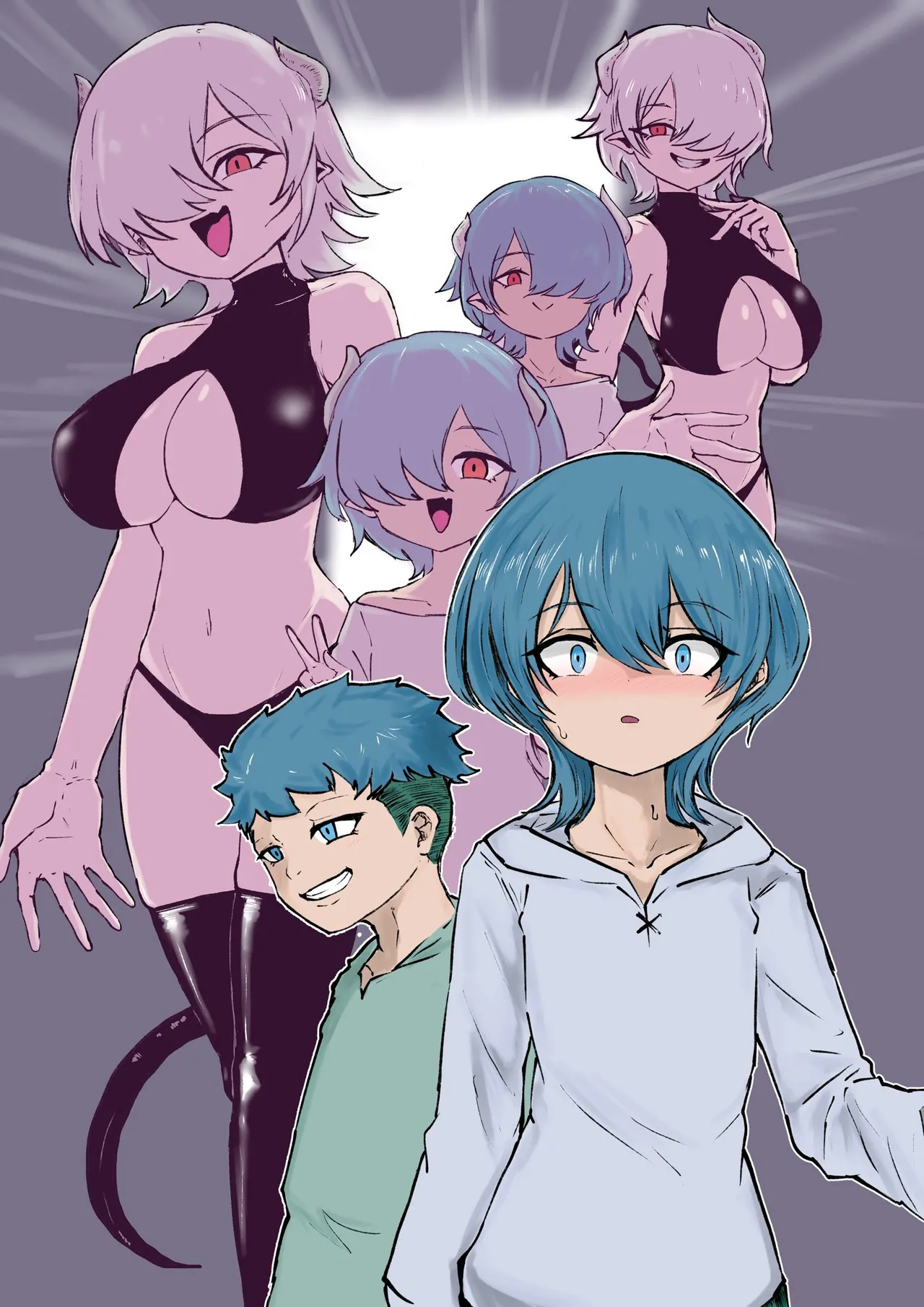 捕まっているサキュバスをオチンチンでいじめたら報復されたお話 Page.35