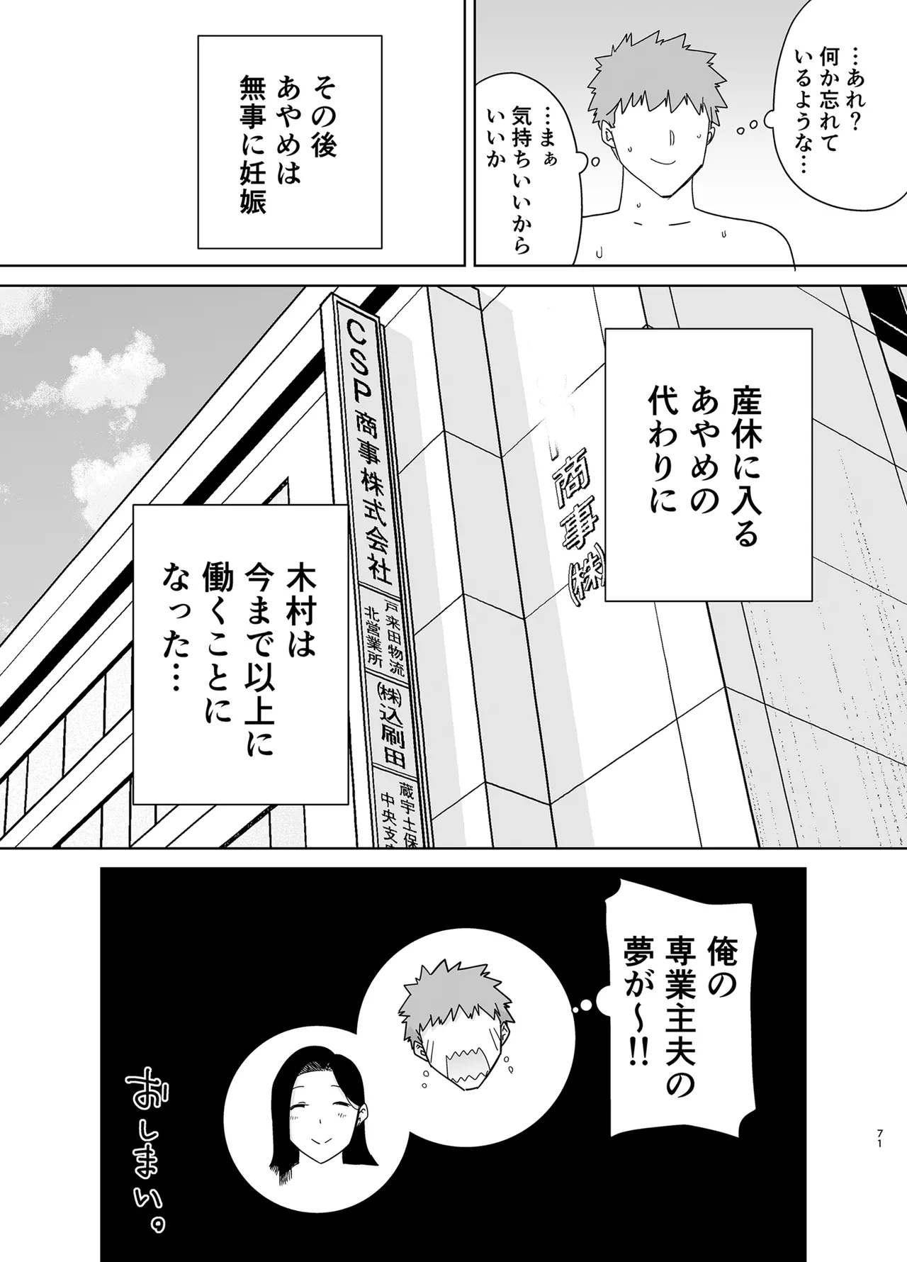 パワハラ女上司と社畜くん4 Page.70