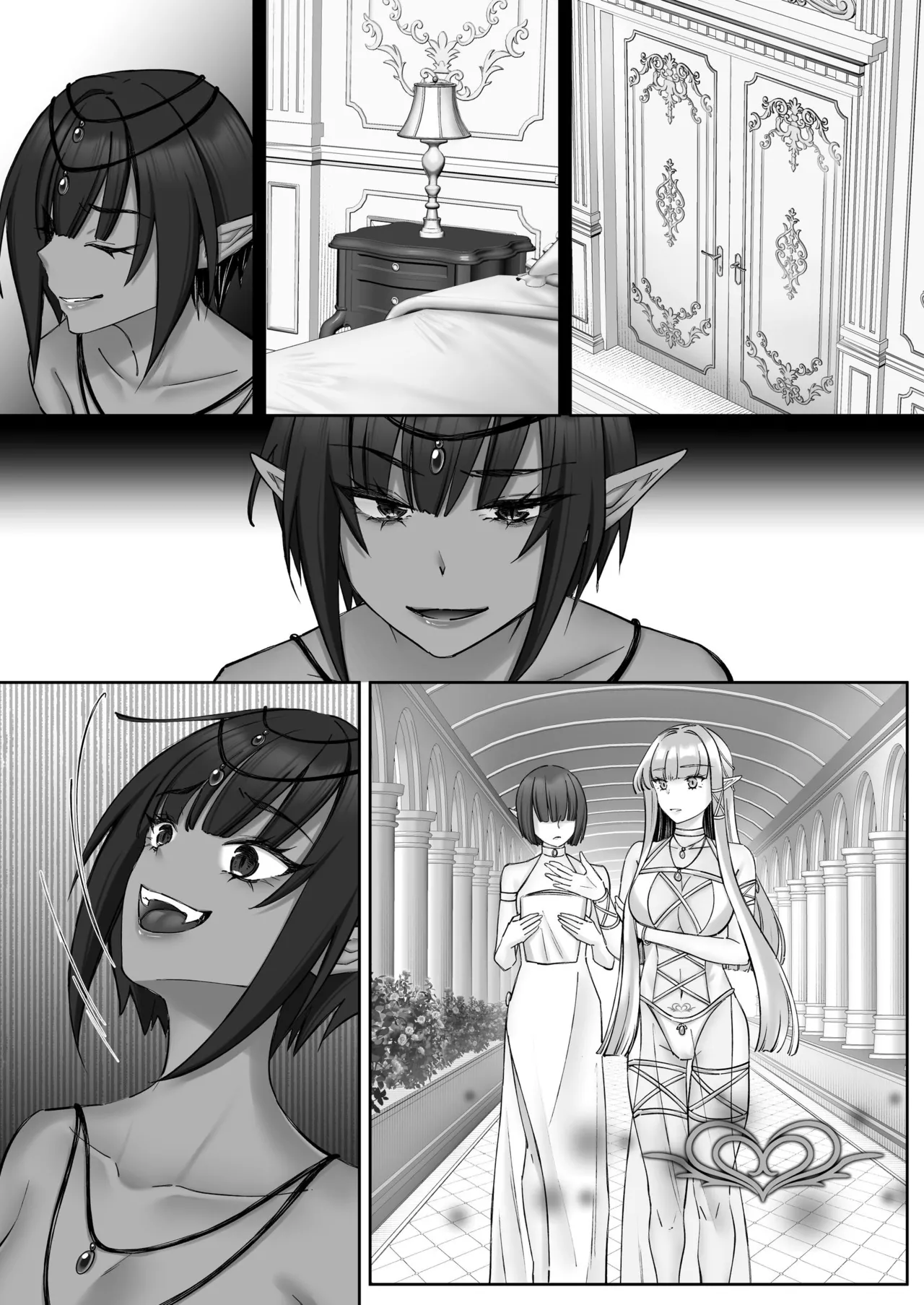 エルフ陥落  ～エルフにえっちな淫紋を付けてレズ堕ちさせる～ Page.138