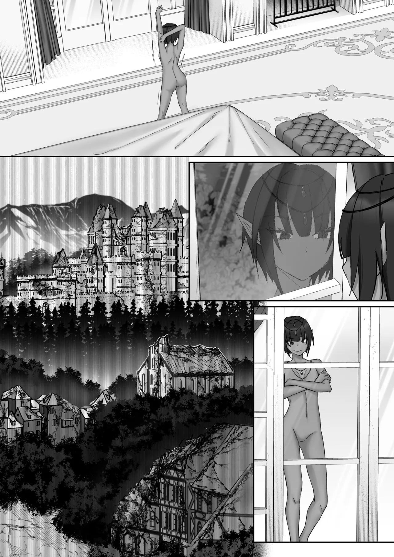 エルフ陥落  ～エルフにえっちな淫紋を付けてレズ堕ちさせる～ Page.139