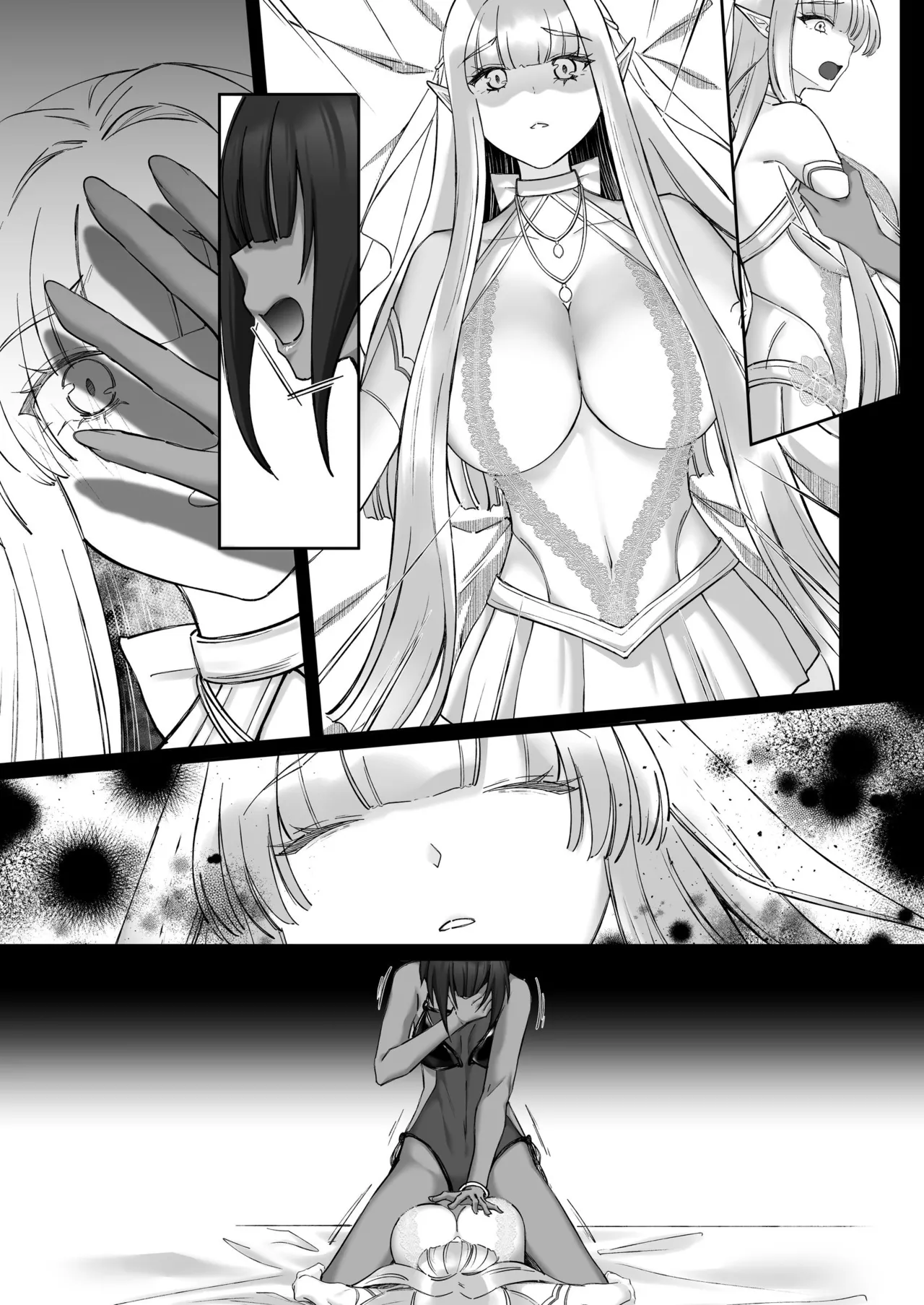 エルフ陥落  ～エルフにえっちな淫紋を付けてレズ堕ちさせる～ Page.157