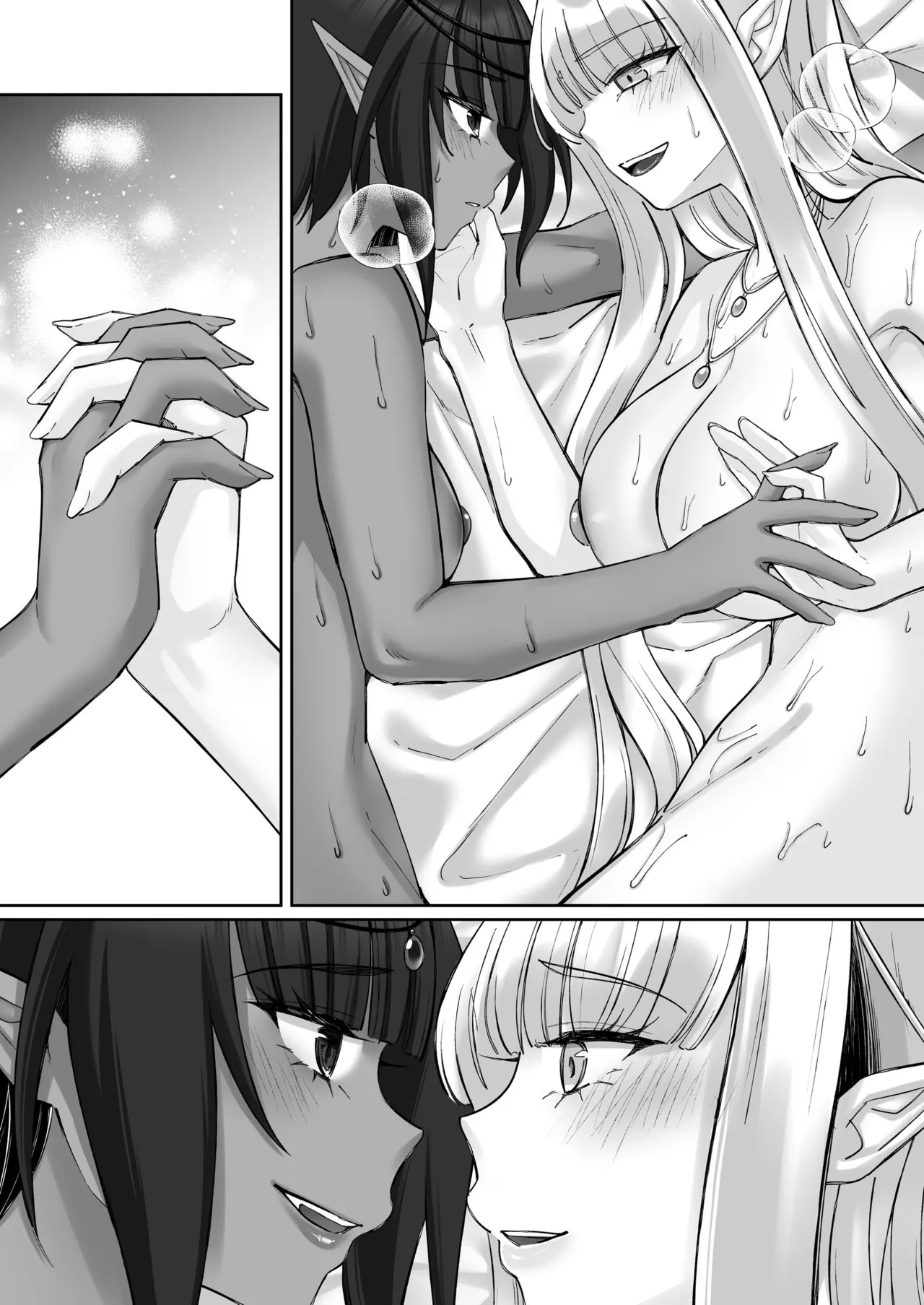 エルフ陥落  ～エルフにえっちな淫紋を付けてレズ堕ちさせる～ Page.173