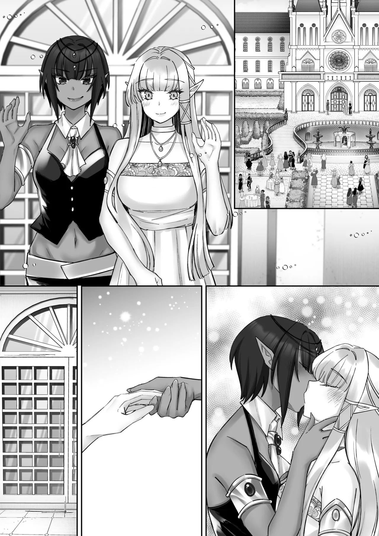 エルフ陥落  ～エルフにえっちな淫紋を付けてレズ堕ちさせる～ Page.174