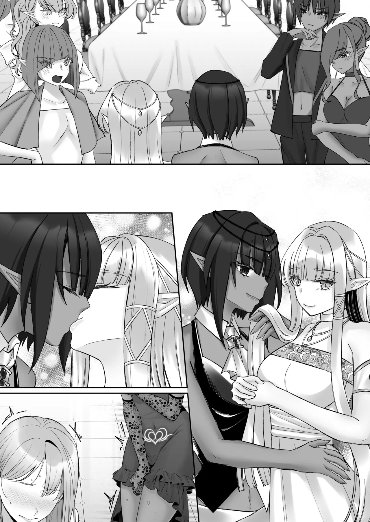 エルフ陥落  ～エルフにえっちな淫紋を付けてレズ堕ちさせる～ Page.177