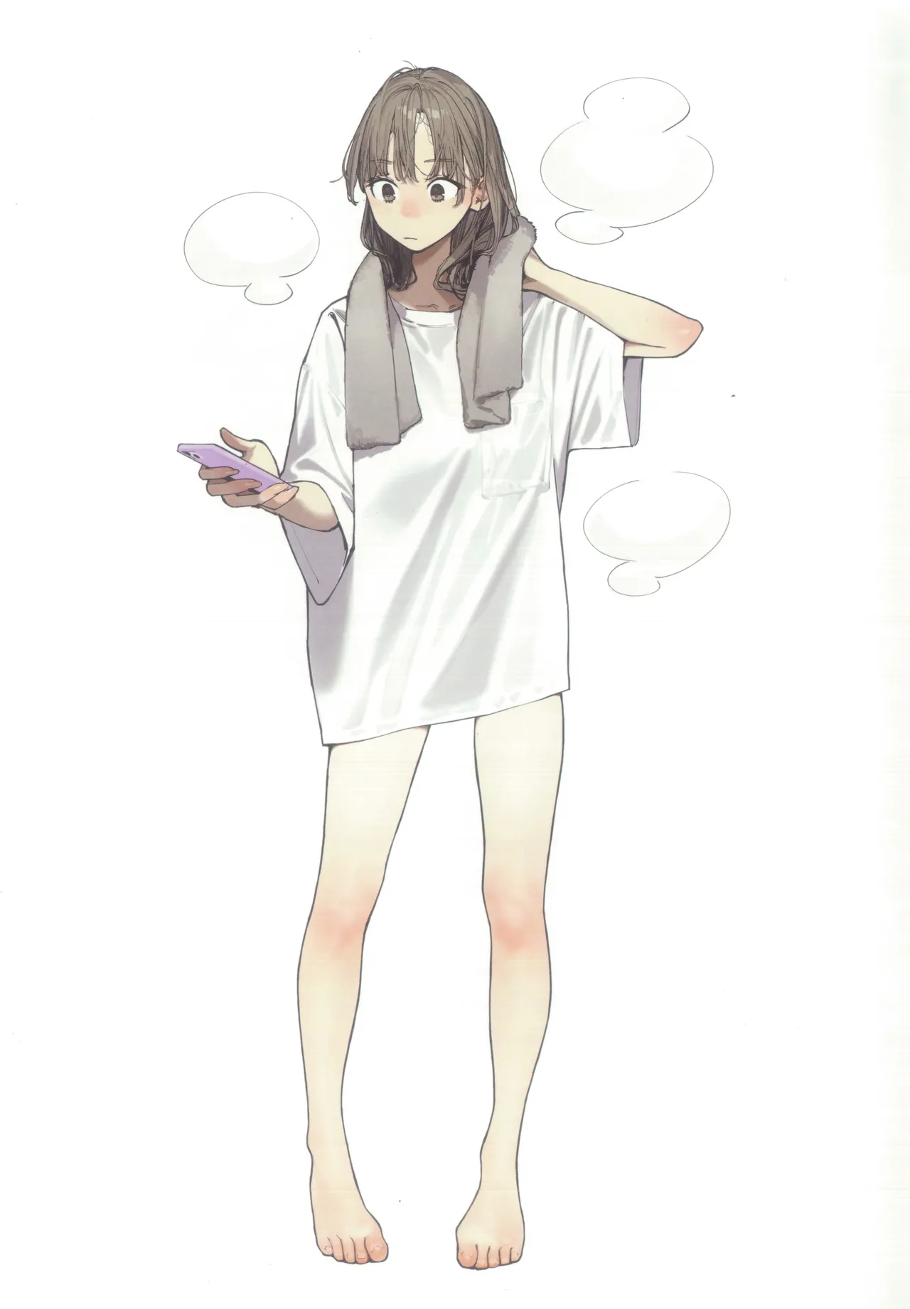 (さらなみ)  今さらですが、幼なじみを好きになってしまいました illustrations Page.20