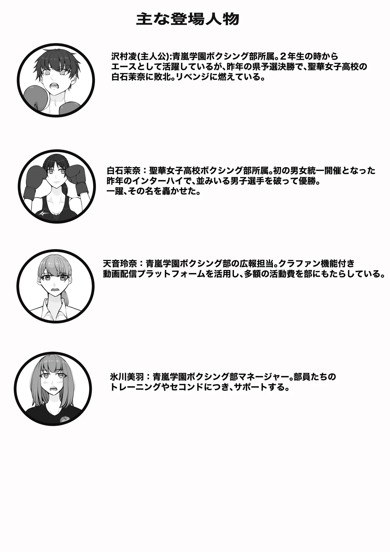 負け役の男子ボクサー1 Page.2