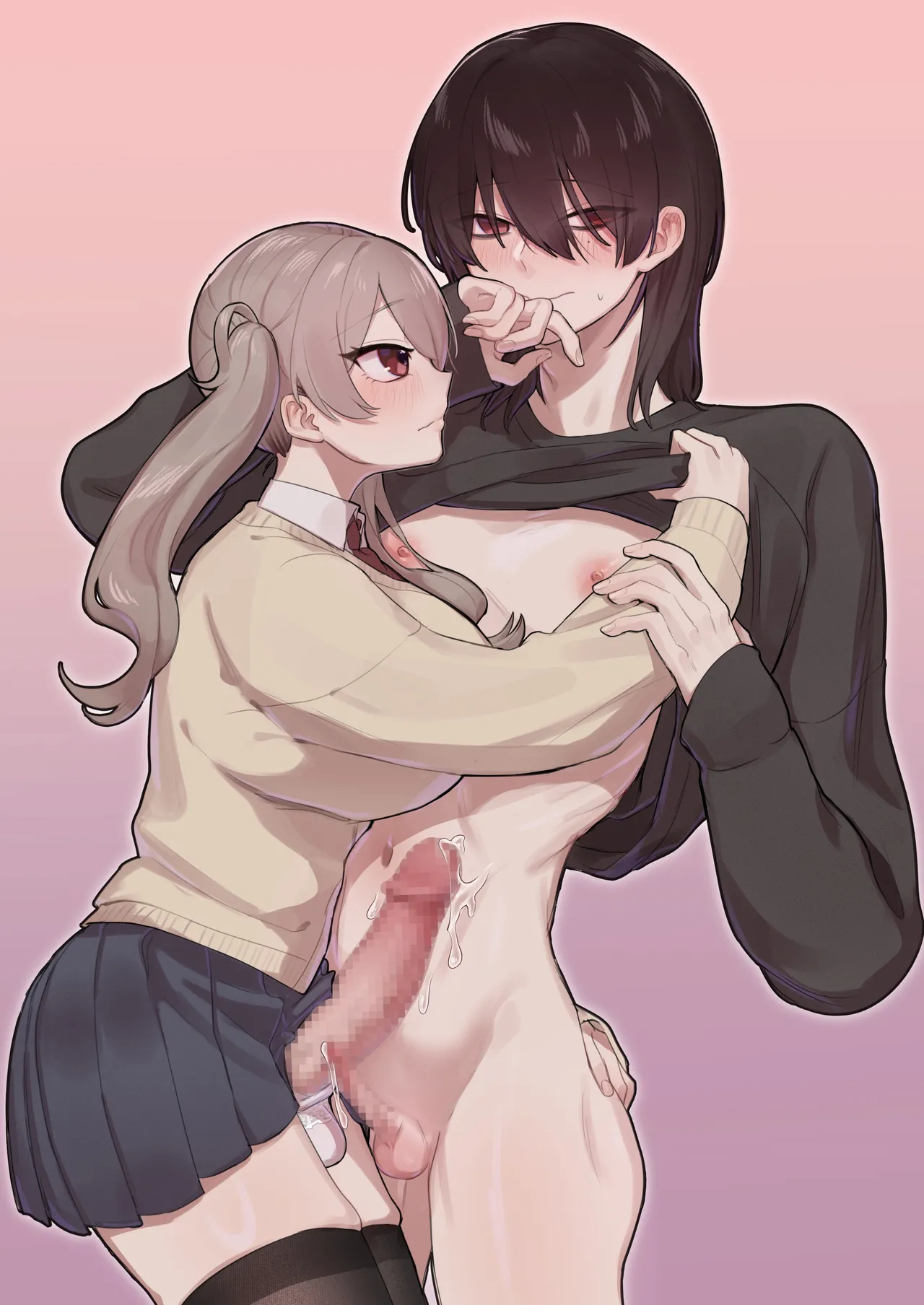 ふたなり妹の性処理でイッてるなんてバレたくない!! Page.50