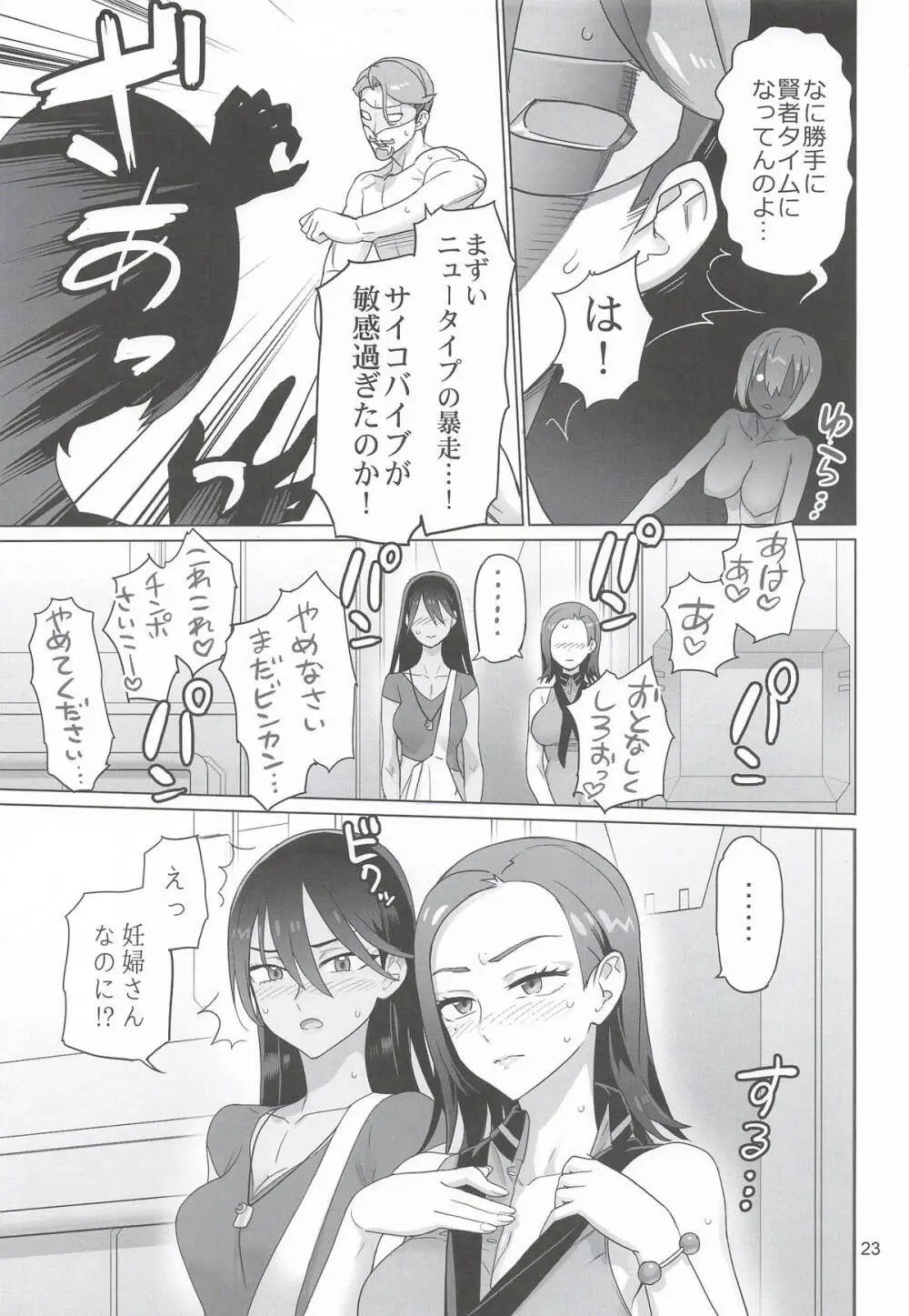 ジオン軍極秘NT繁殖強化推進計画 実習記録確認事項周知徹底広報ビデオ補足要綱 Page.22