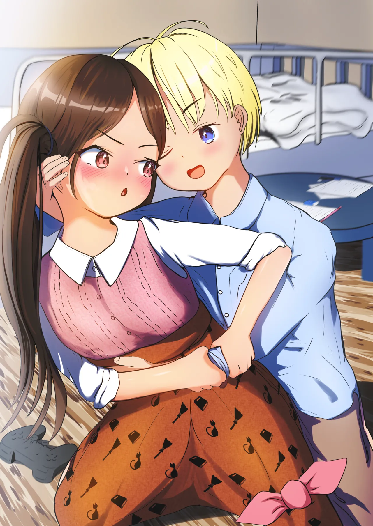 性行為寸前の幼なじみ