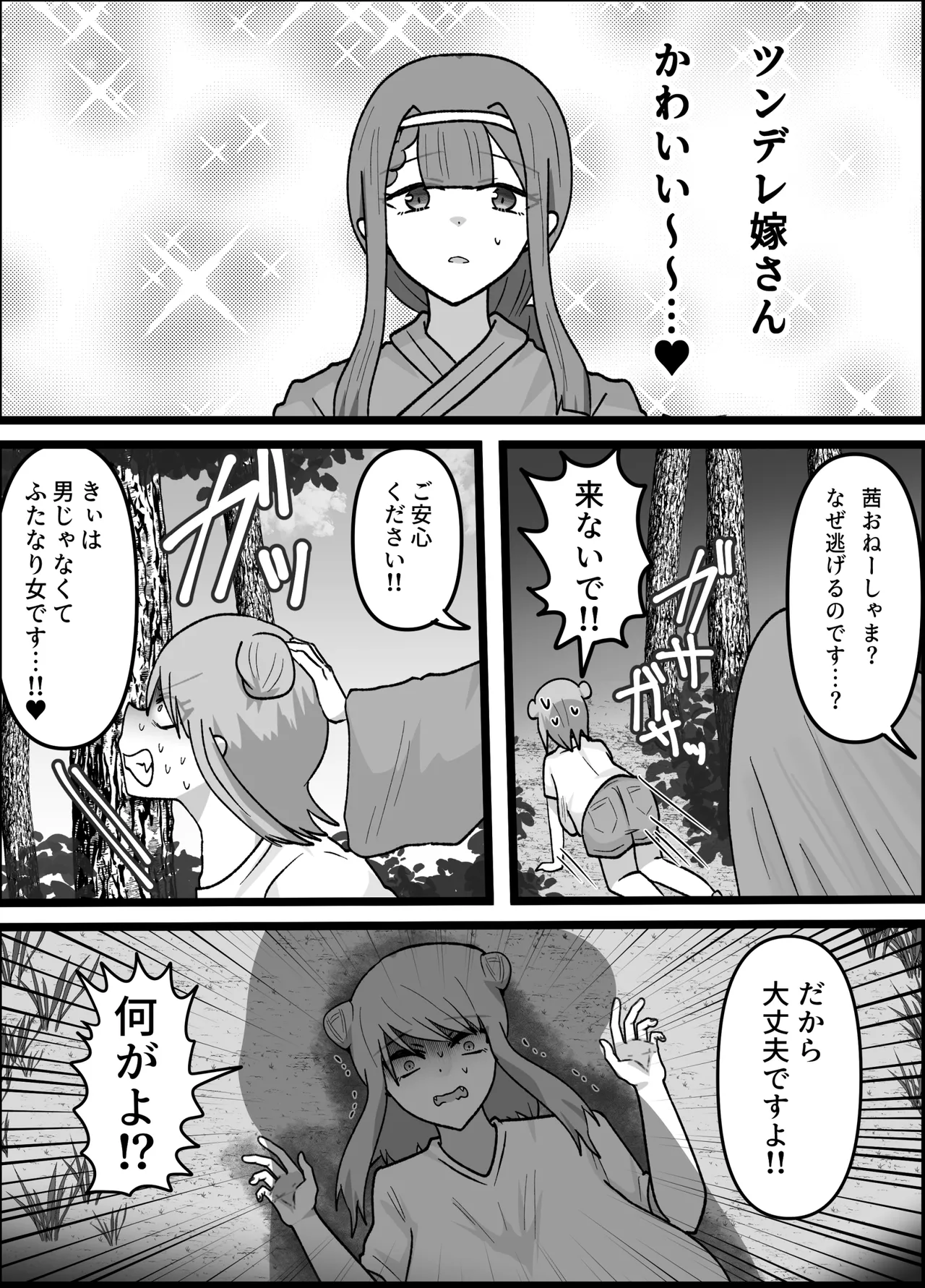 男嫌いなお姉様でもふたなりなら大丈夫ですよね?婚姻交尾しましょう♡ Page.11