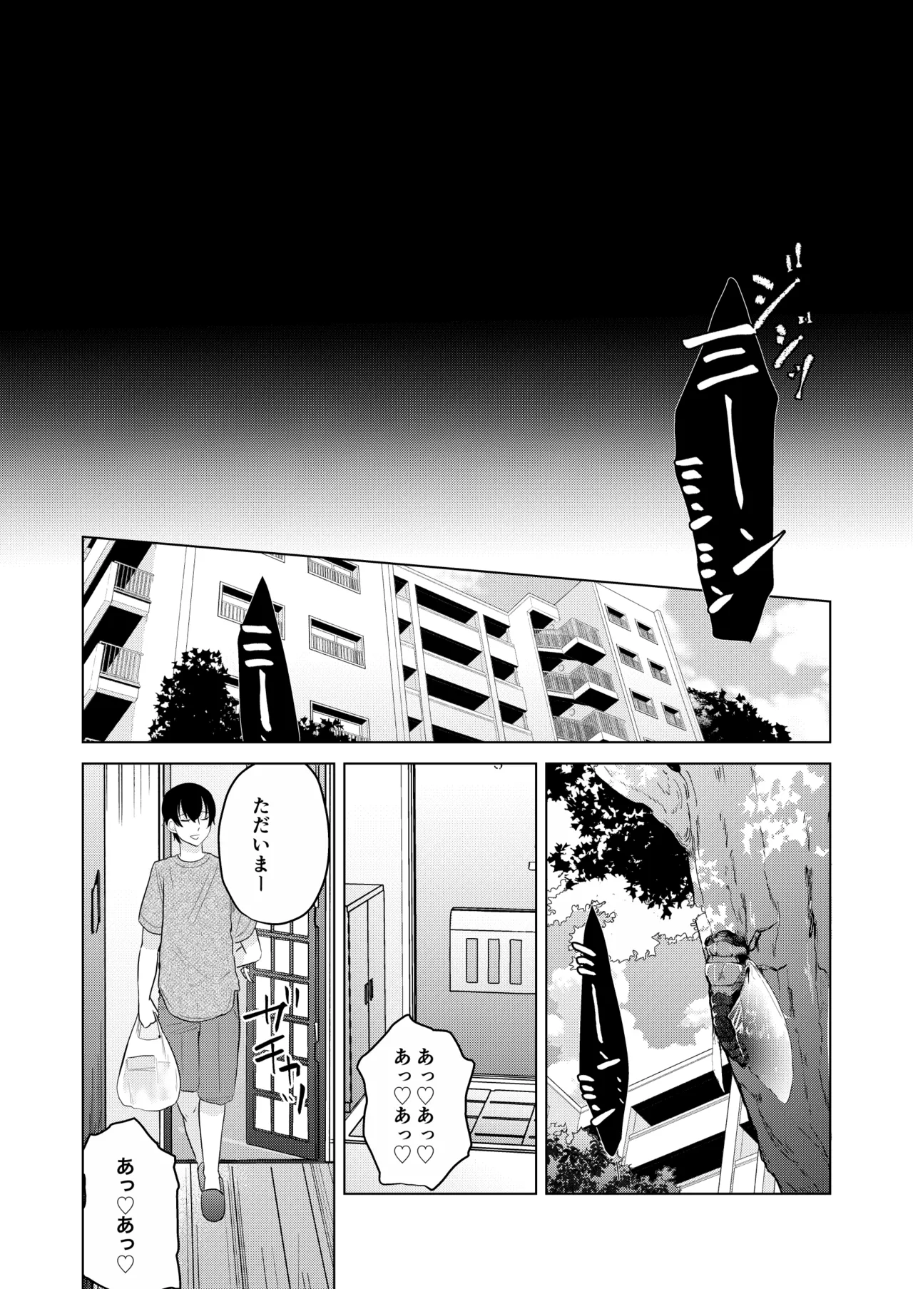 籠の部屋、蝉のうた Page.48