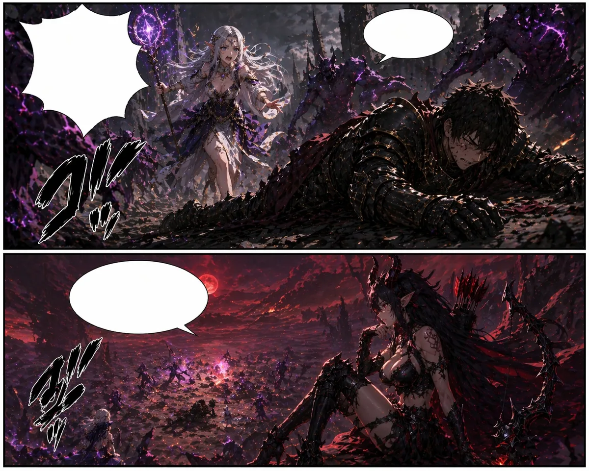 聖騎士の宿命 — 魔王降臨 Page.4