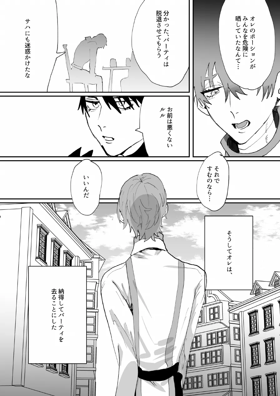 なんでパーティ追放したかと聞かれてもお前(ヒーラー)の作る回復薬が全部媚薬だからなんだが? Page.7