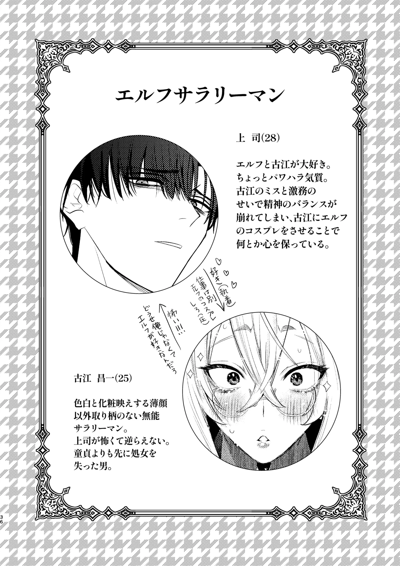 無能部下ですがエルフ女装の才能がありました。 Page.36