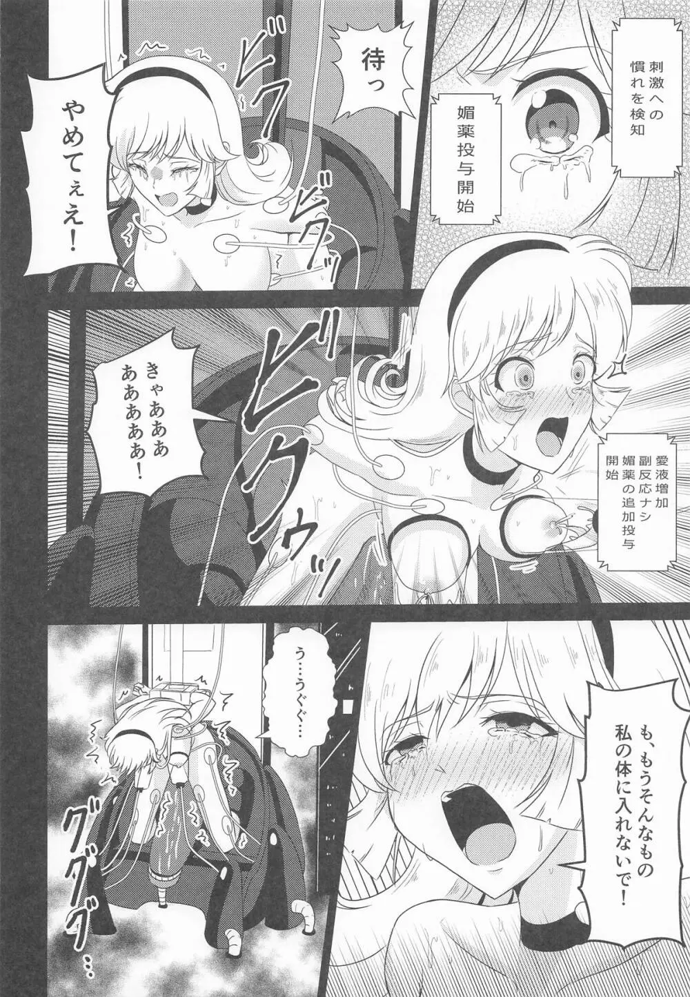 キューティーハニー敗北凌辱Ⅲ Page.9