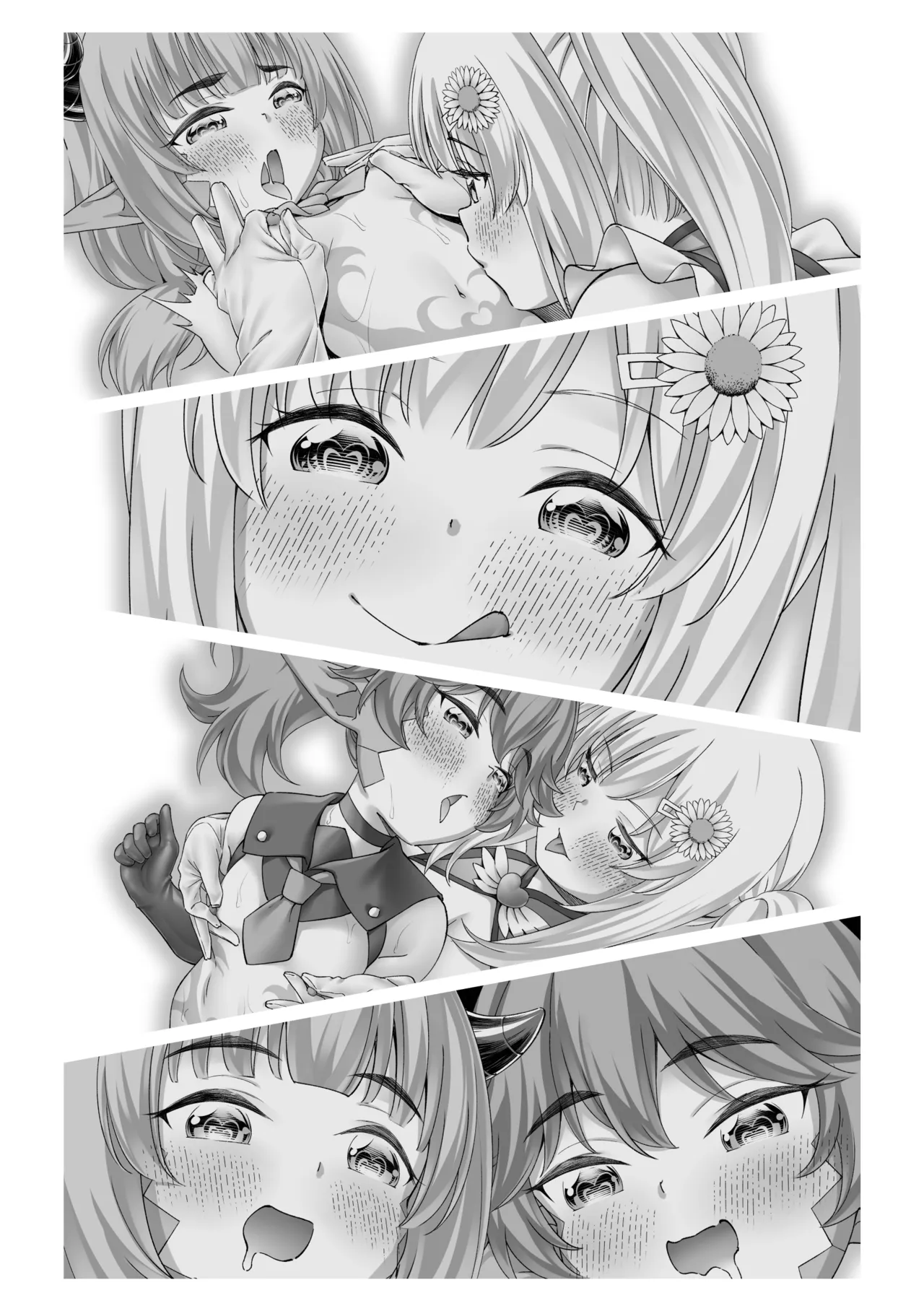 おねロリ アクションヒロインは悪のつるぺた怪人姉妹をエッチでわからせます！ Page.42