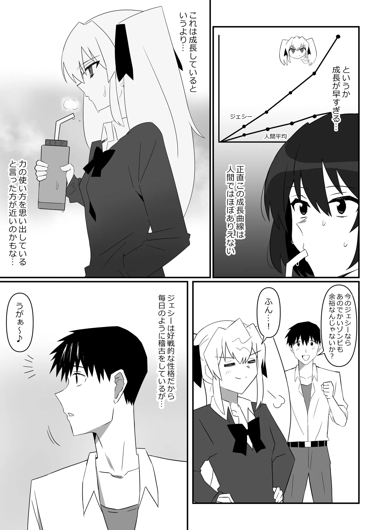 ゾンビハーレムライフ～抗体持ちの俺と爆乳ゾンビ～ 12 Page.10