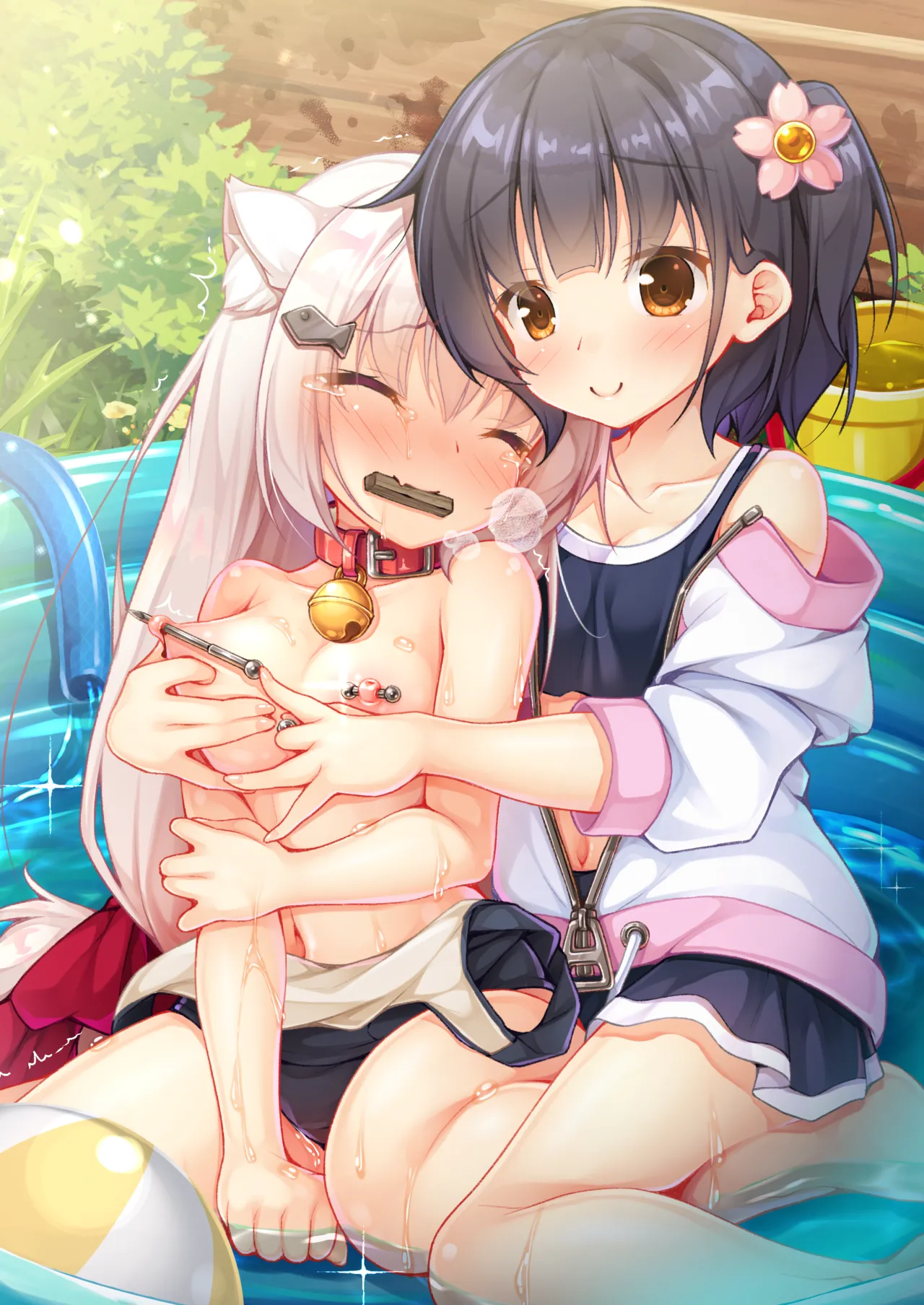 百合リョナ純愛いもとと。本 乳首ピアスの本 Page.3