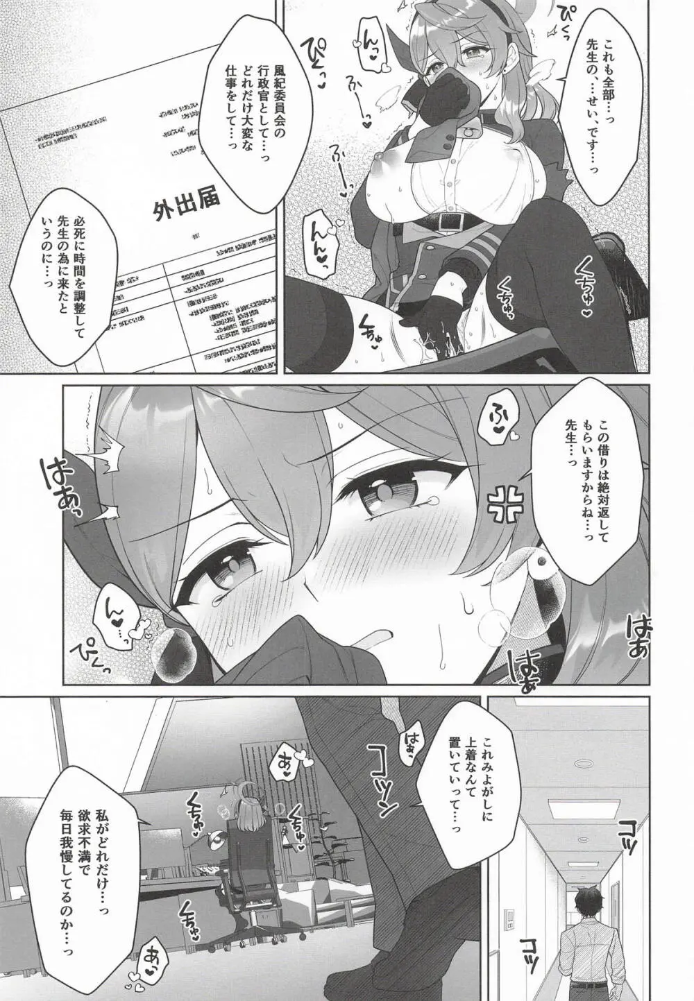 アコ、本日シャーレ当番日 Page.6