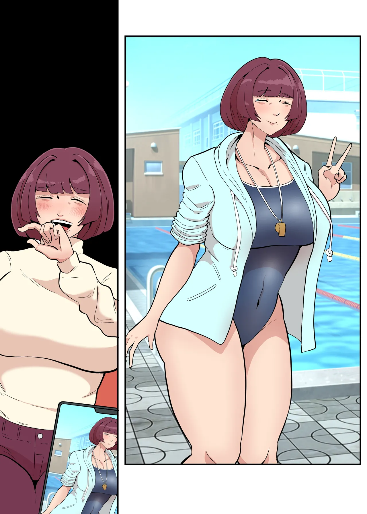 女教師全頭マスクプレイ Page.29