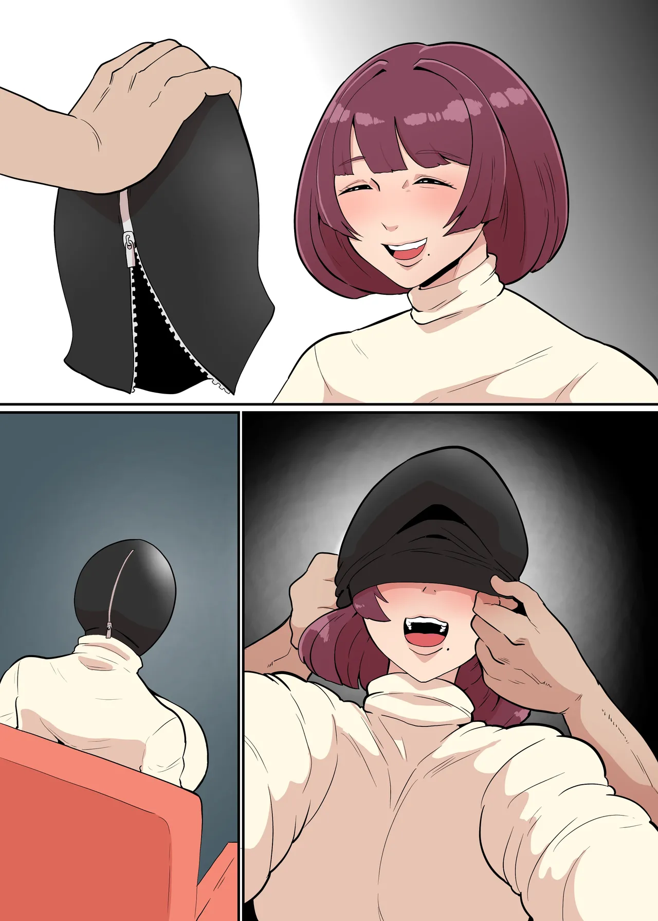 女教師全頭マスクプレイ Page.30