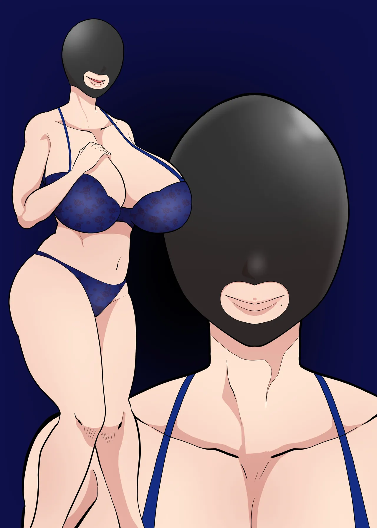 女教師全頭マスクプレイ Page.31